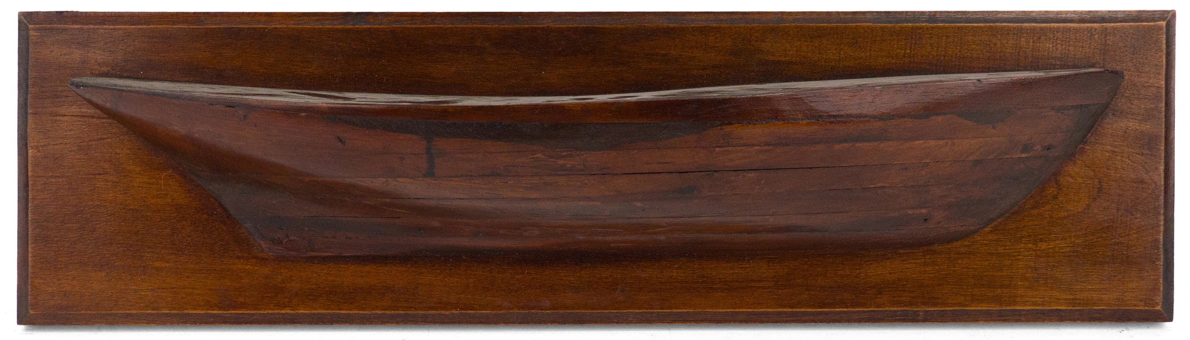 Vintage Half Hull Model of a Boat