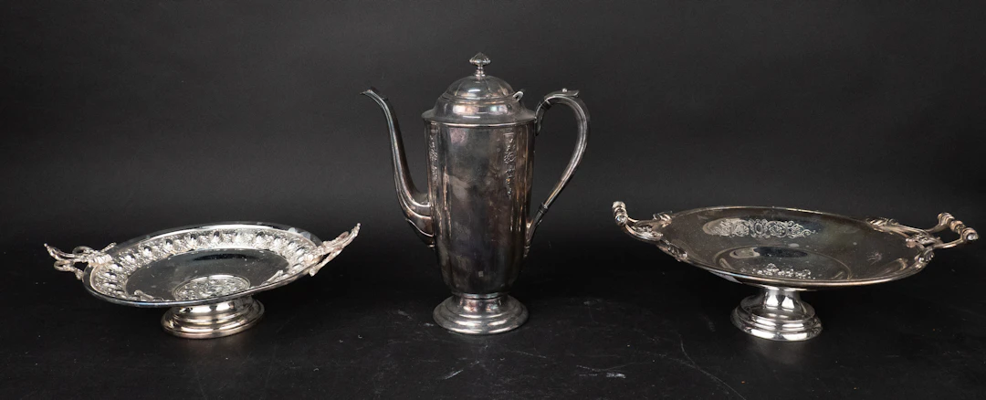 WMF.M Silver Plated Footed Dish