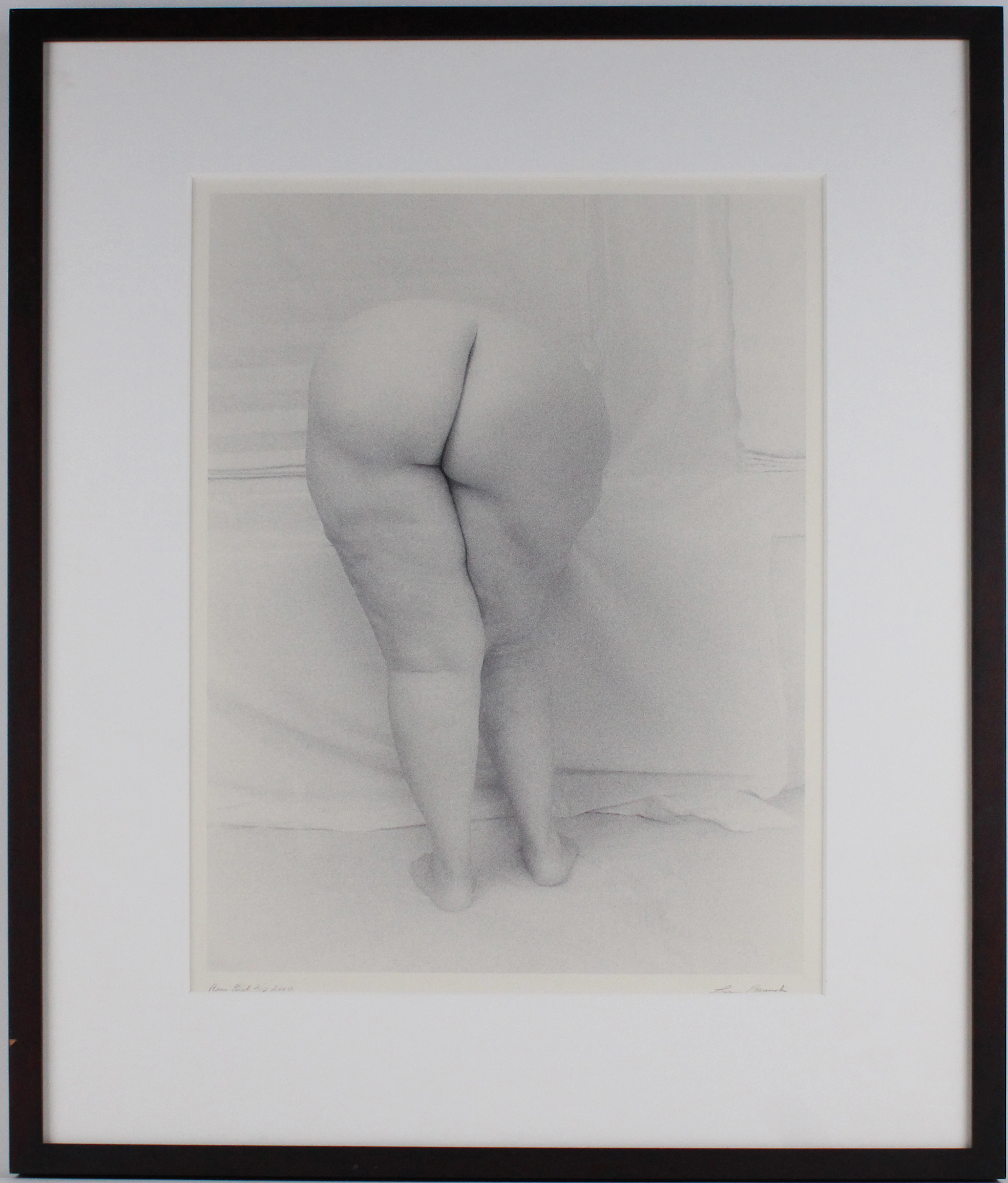 Lynn Bianchi, American 1944-, Rear End, Silver Gelatin Fiber Print
