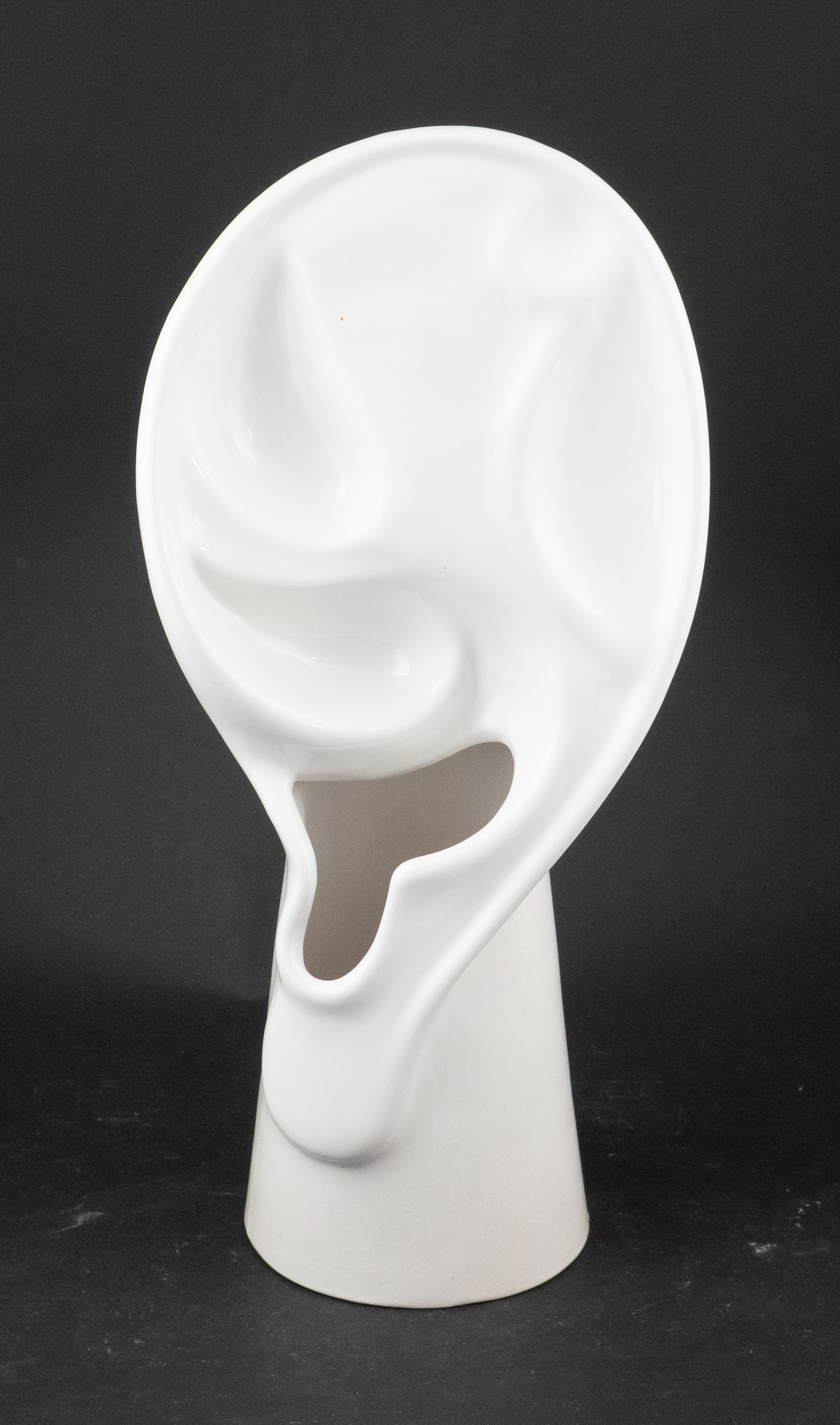 Mancer Edelman "Ear" Ceramic Vase