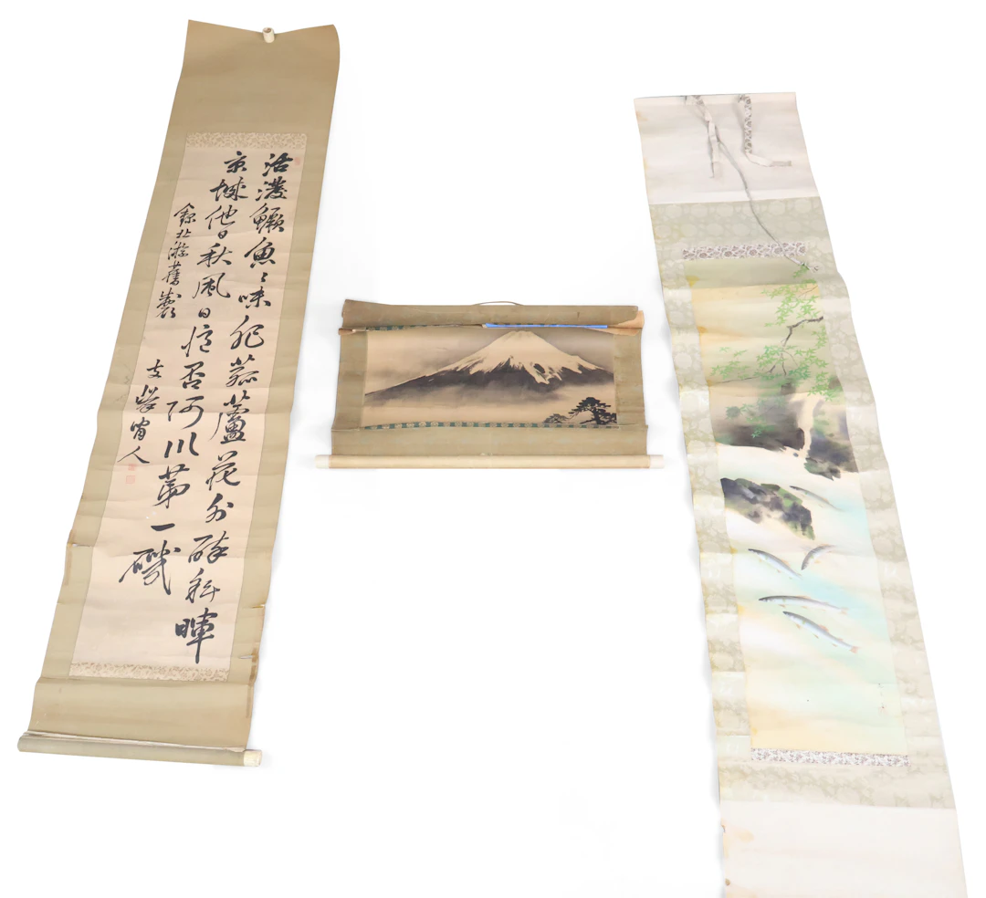 Three Chinese Scrolls