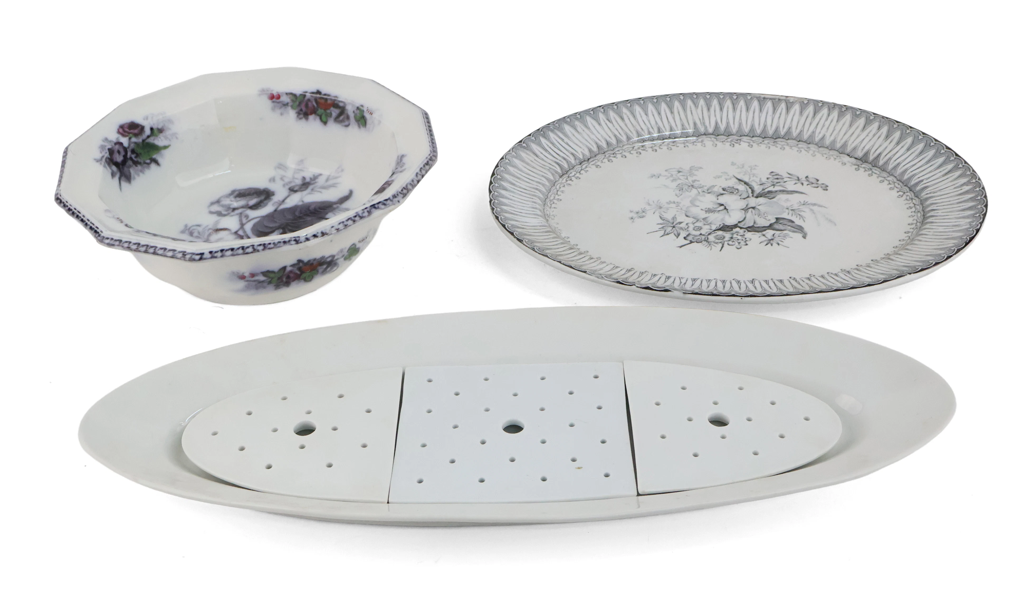 Hulmes & Booth Transferware Bowl