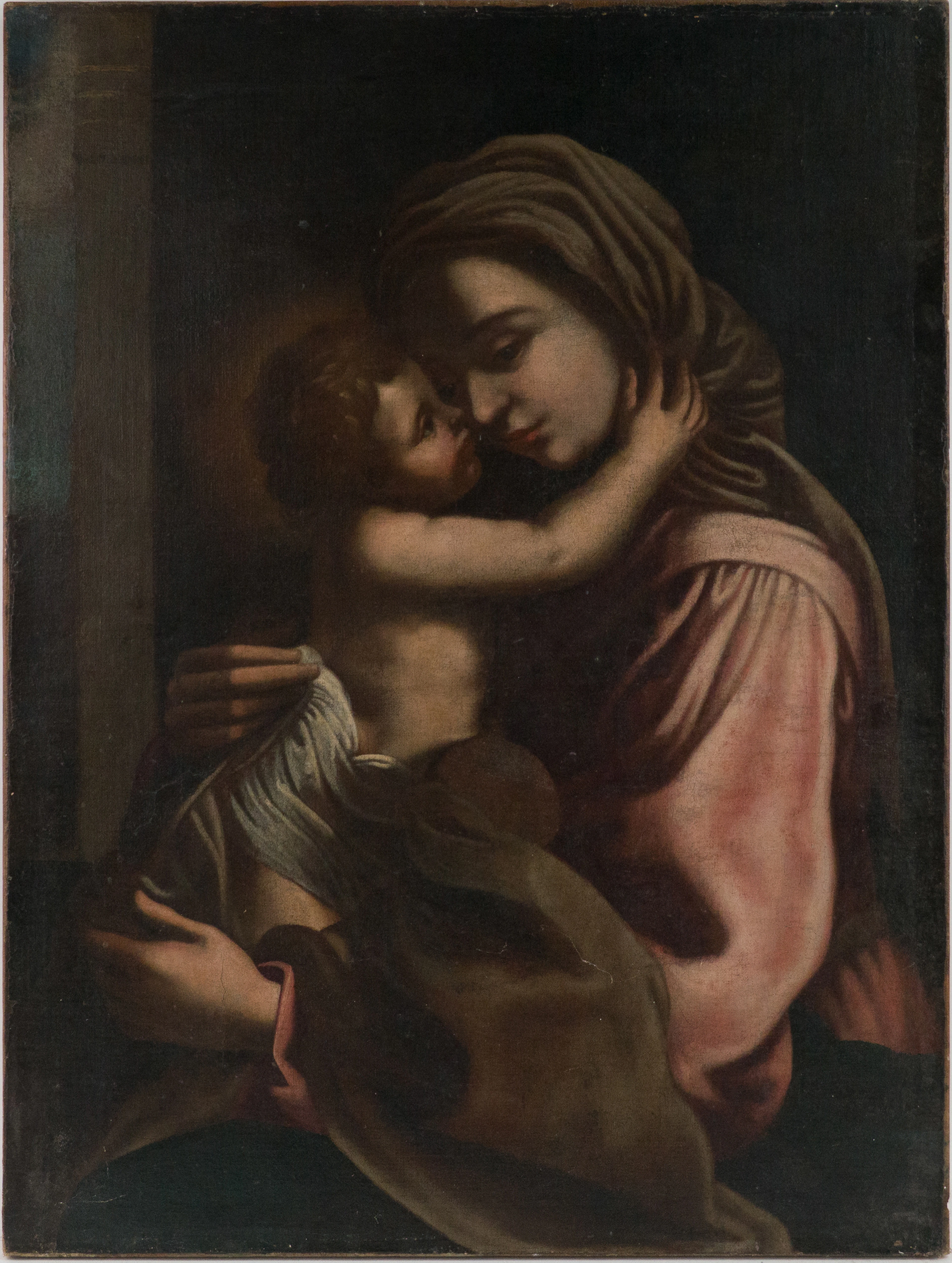 Madonna and Child, Oil on Canvas