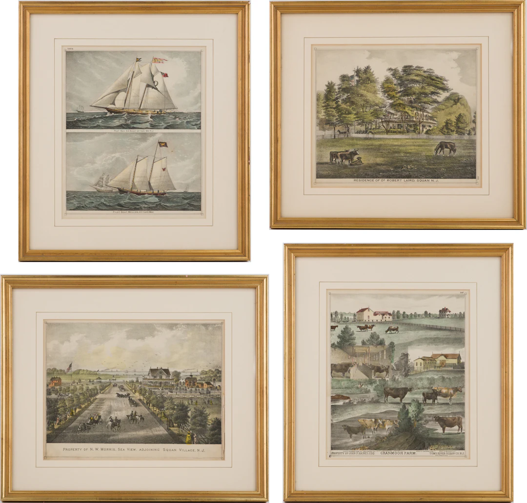 Four New Jersey, Lithographs