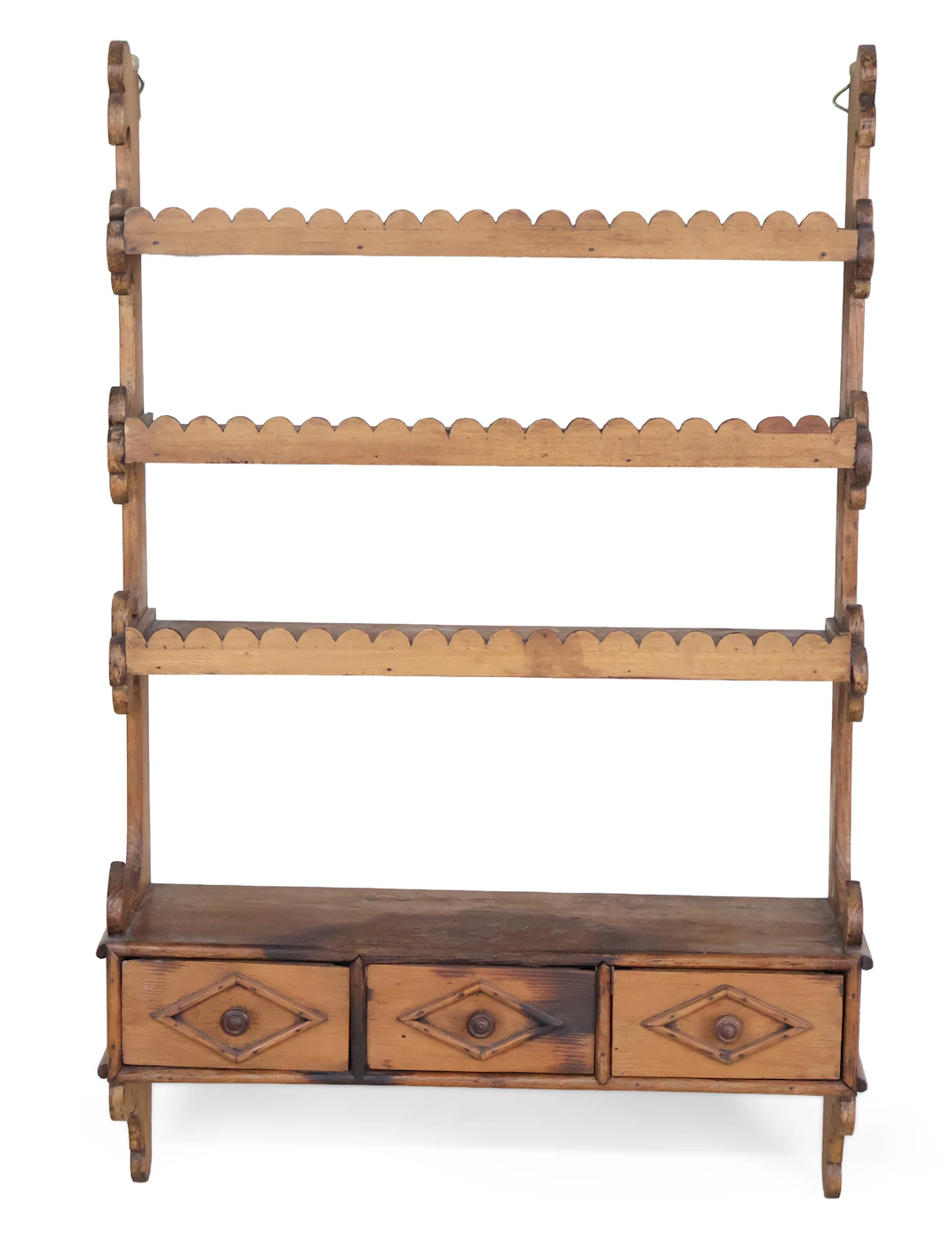 Provincial Pine Hanging Shelf