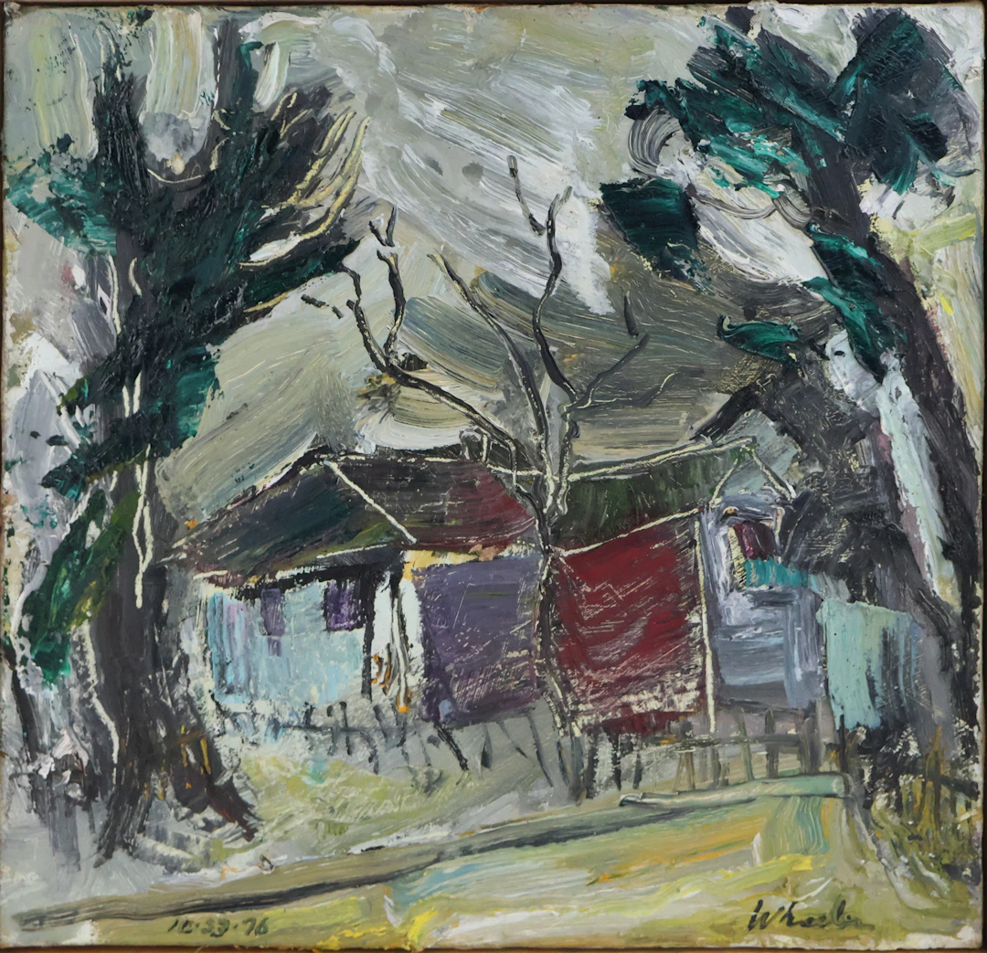 Wheeler, Marsh and Middle, Oil on Canvas