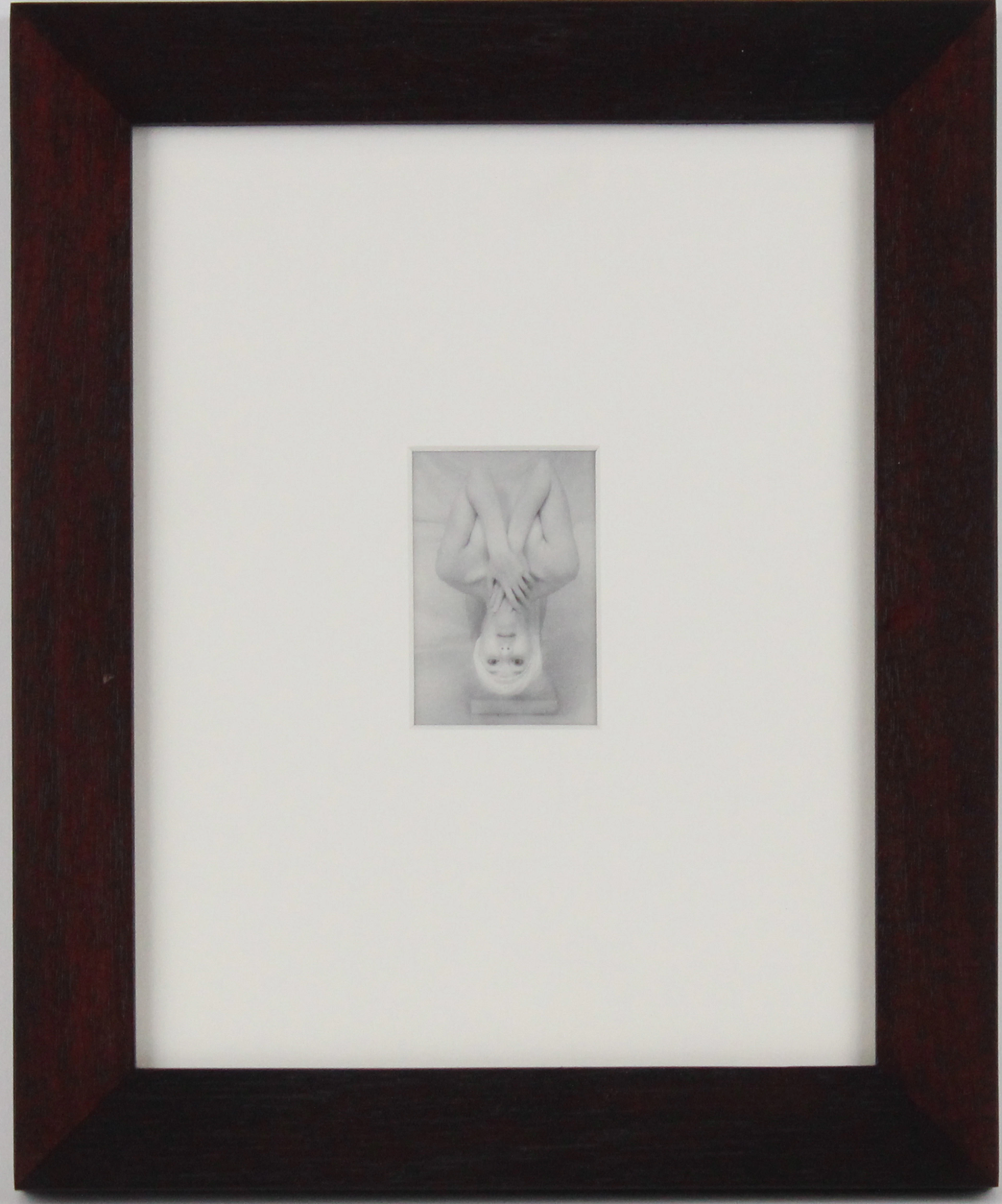 Lynn Bianchi, American 1944-, Caryatid VI, Silver Gelatin Print Bathed in Gold