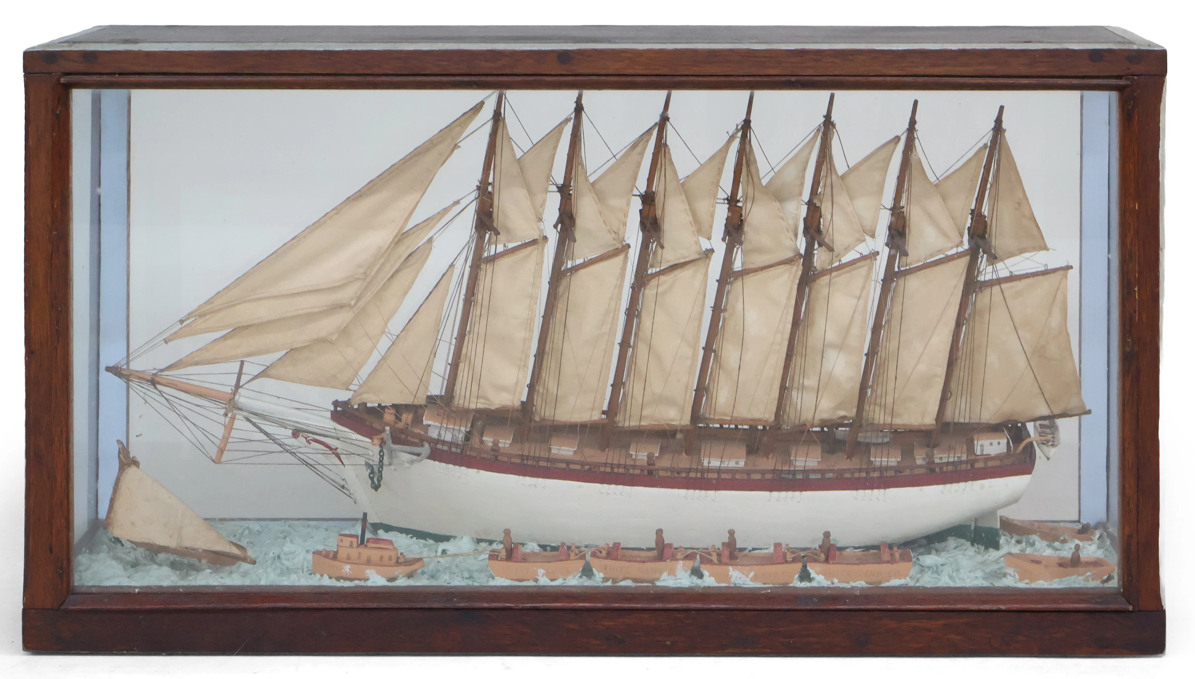 Clipper Ship Model Diorama
