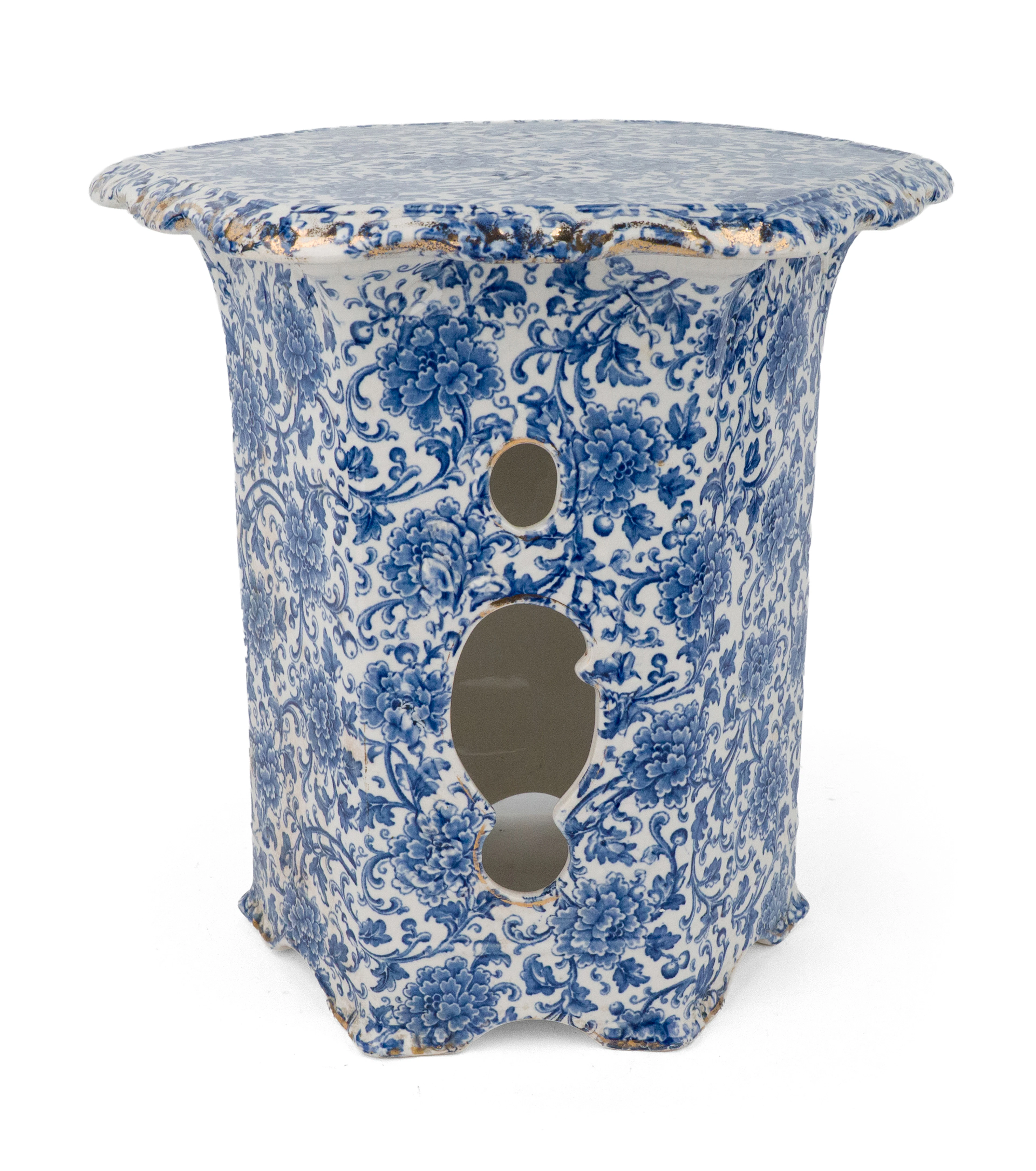 Maddocks Lamberton Works Transferware Garden Seat