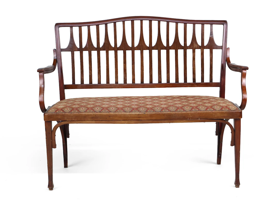 Jacob & Josef Kohn Bentwood Settee