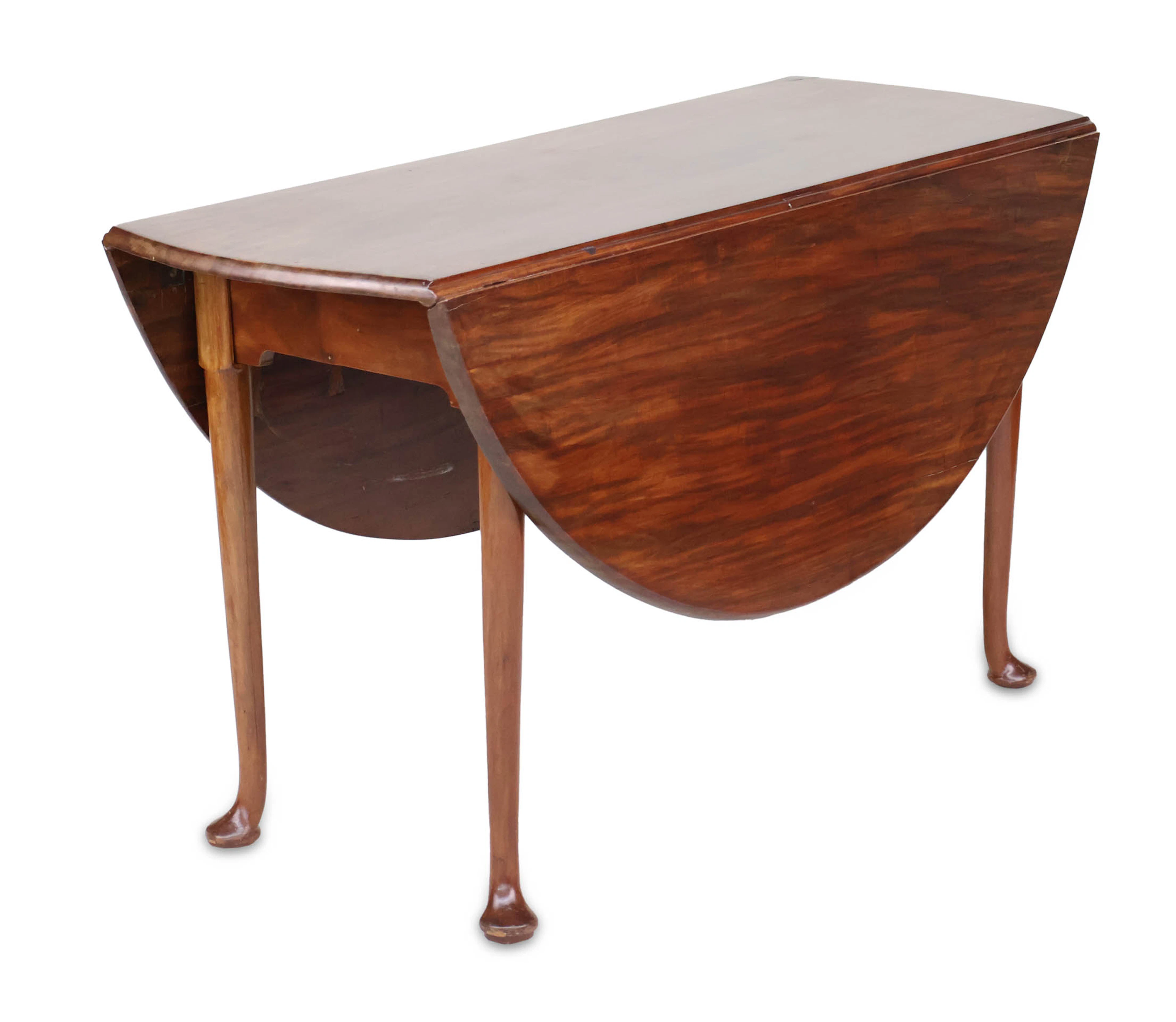 Queen Anne Mahogany Drop Leaf Table