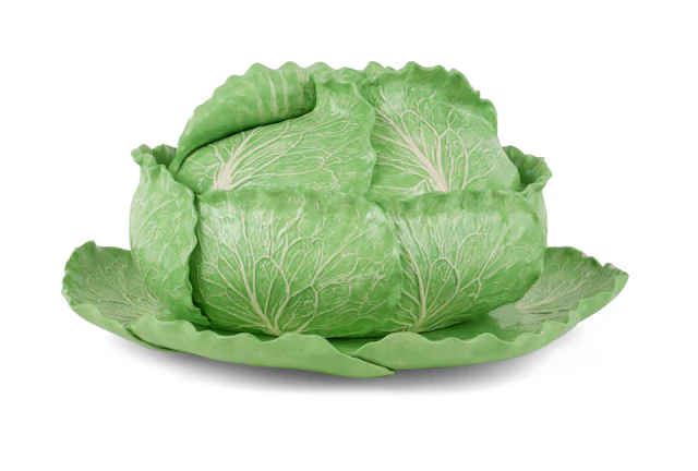 Dodie Thayer Lettuce Ware Oval Tureen and Underplate