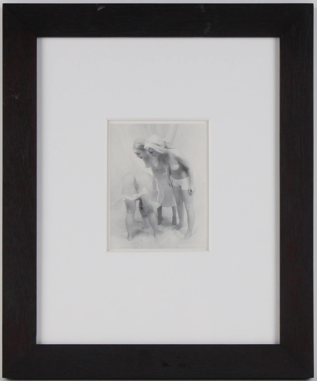 Lynn Bianchi, American 1944-, OK, Silver Gelatin Fiber Print Bathed in Gold