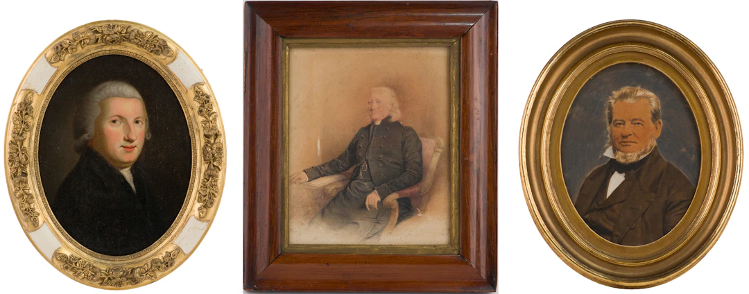 Portrait of a Gentleman, Oil on Tin