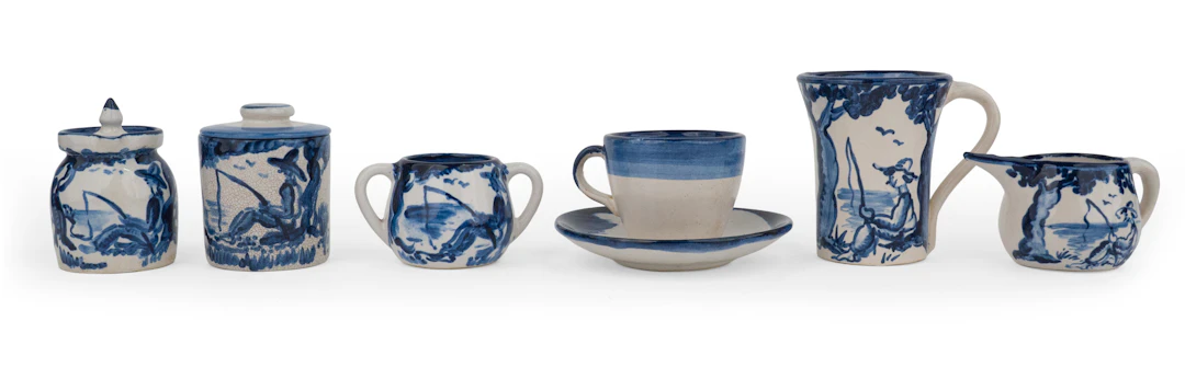M.A. Hadley Kentucky Pottery Mugs and Cups