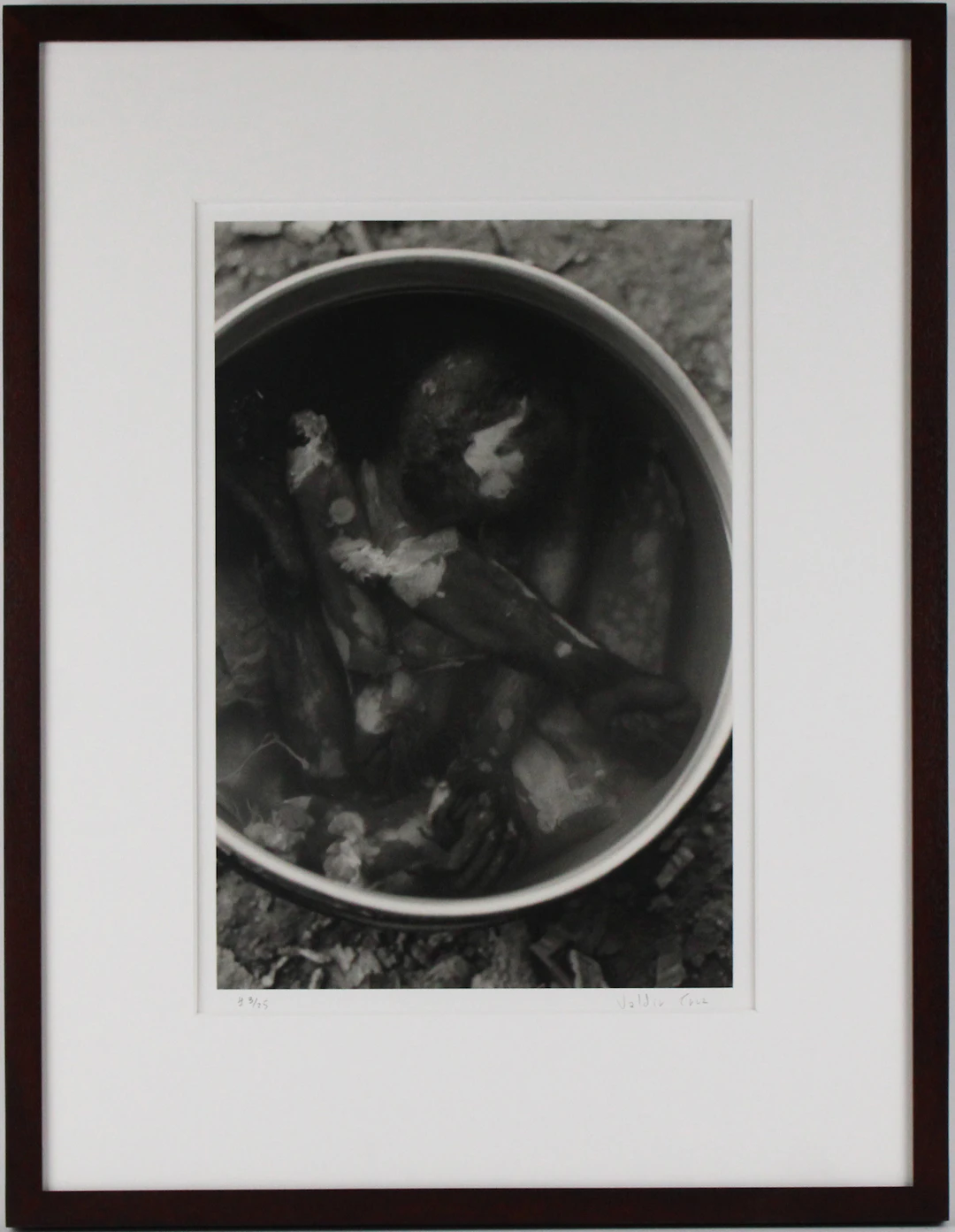 Valdir Cruz, Brazilian 1954-, Boiled Monkey, Gelatin Silver Print