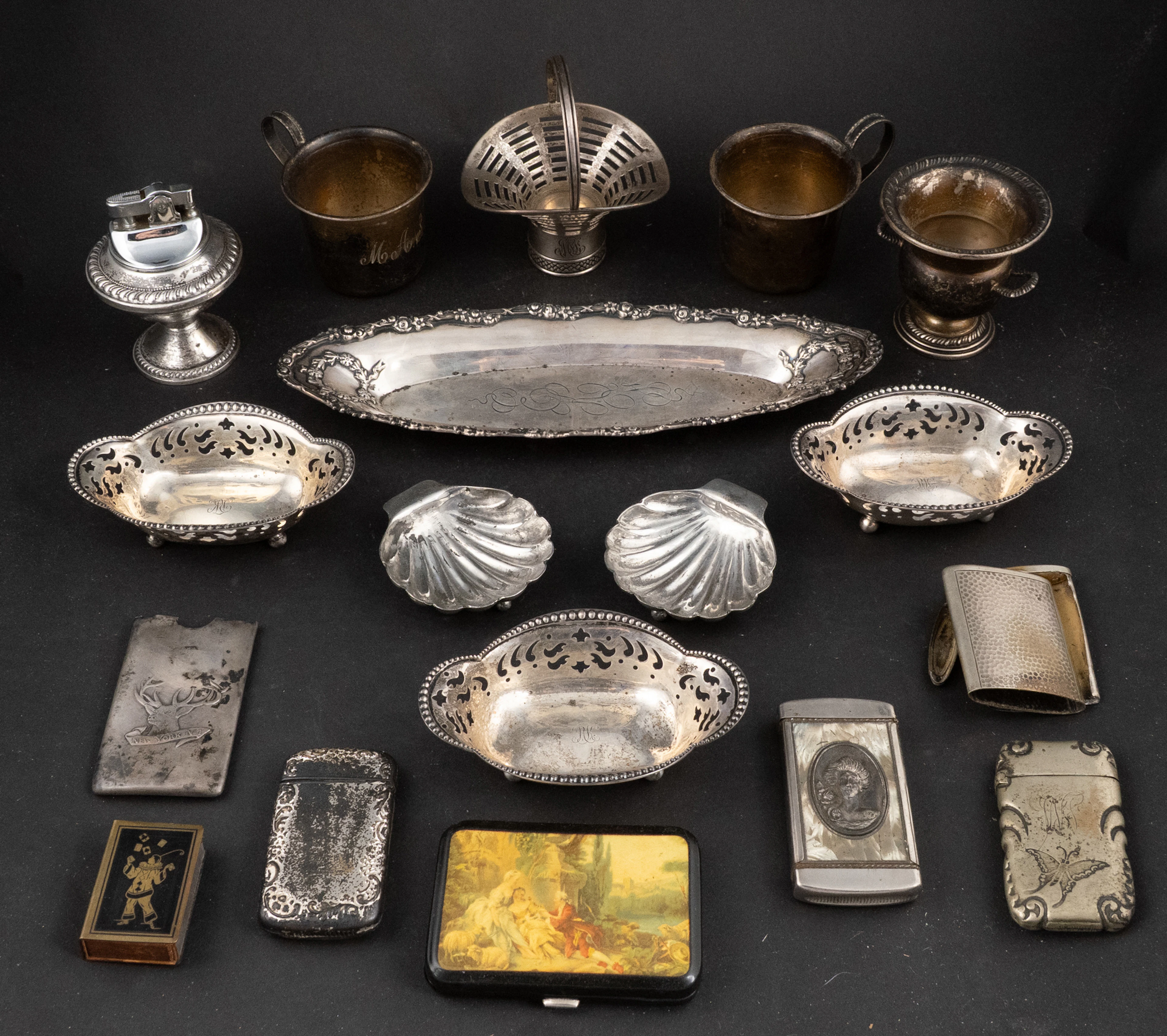 Assorted Sterling Silver House and Smoking Wares