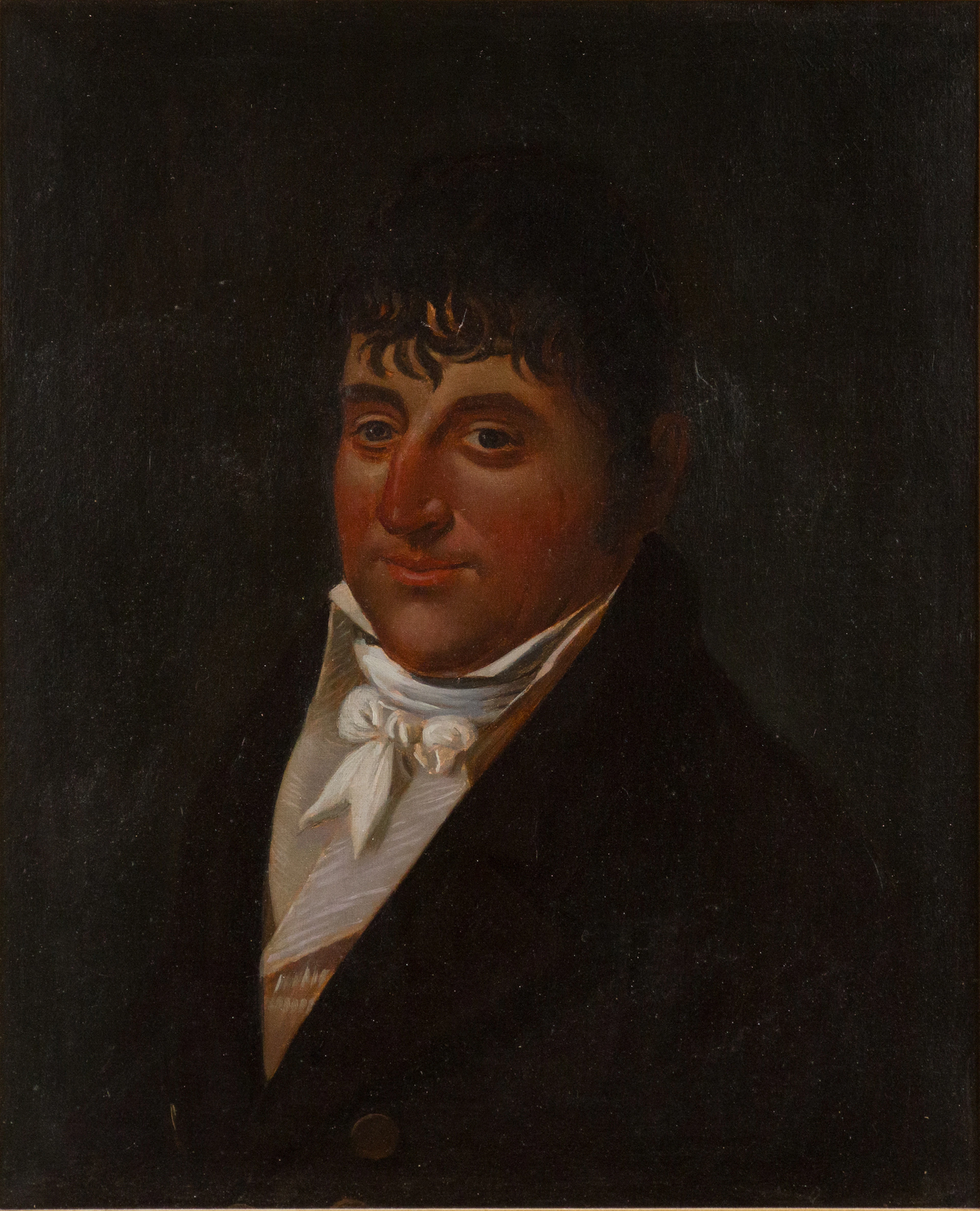 Portrait of Captain Thomas Clark, Oil on Canvas