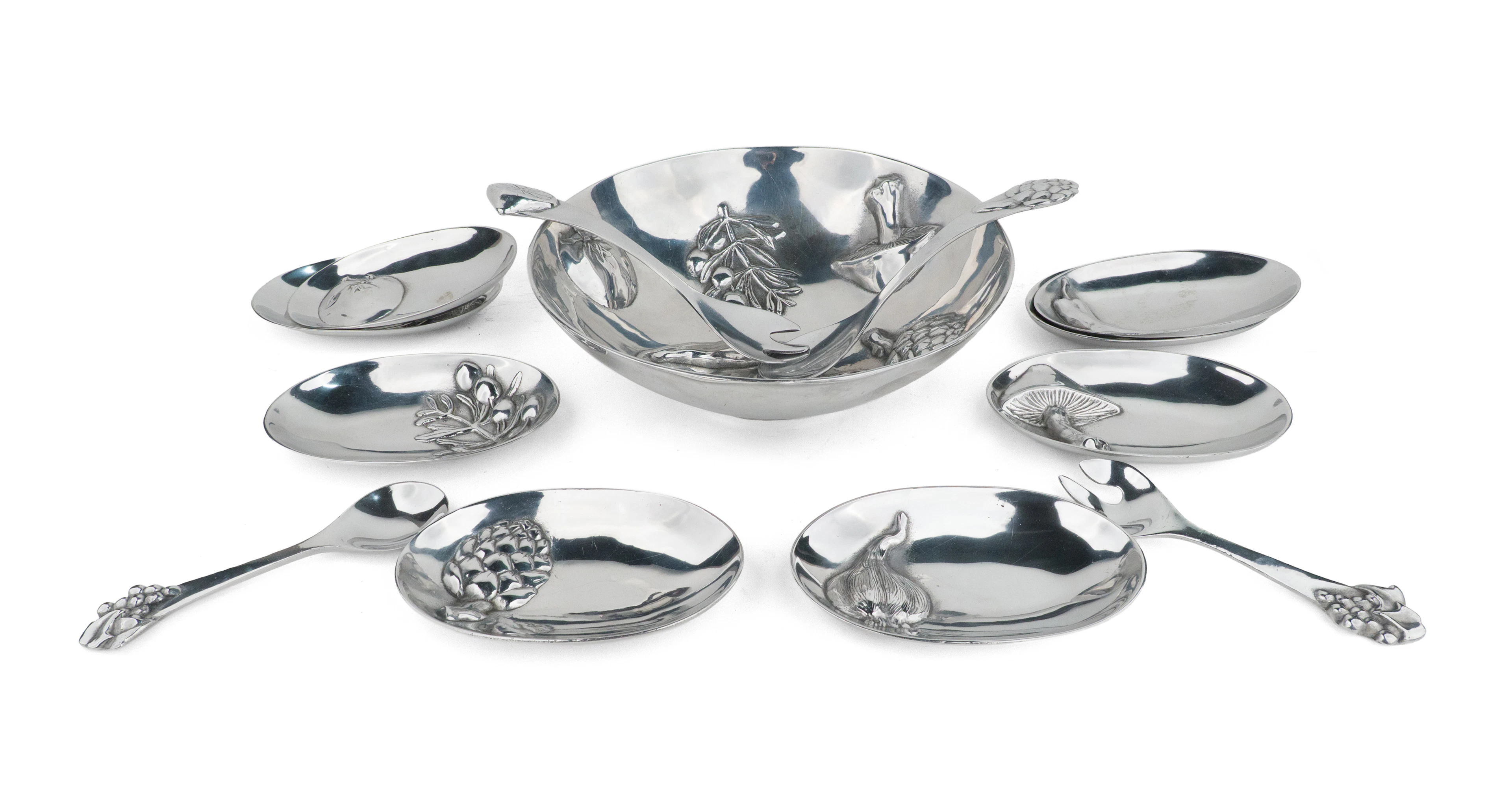 Group of Mariposa Serving Items