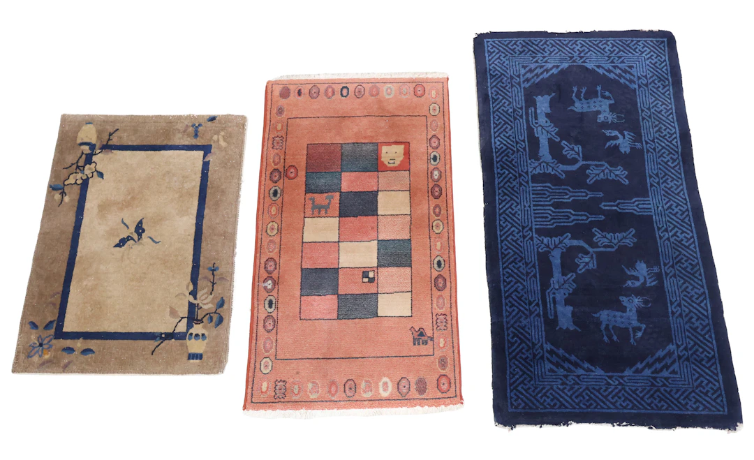 Two Chinese Rugs