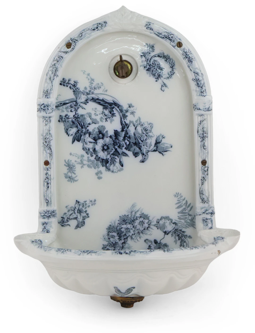 Johnson Bros. Transferware Ceramic Lavabo