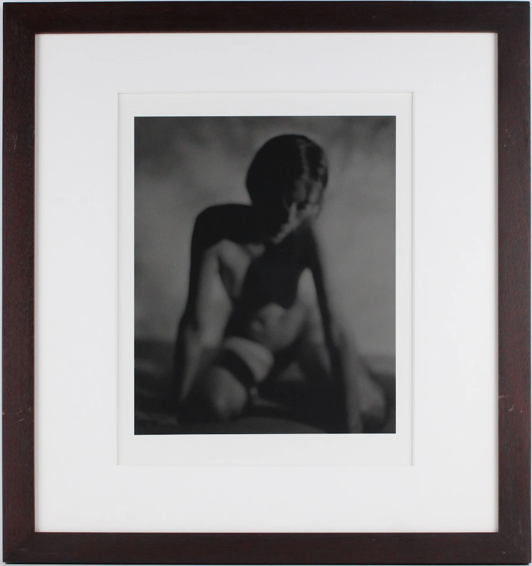 Philippe Pache, Swiss 1961-, Veronique, Gelatin Silver Print, Selenium Toned