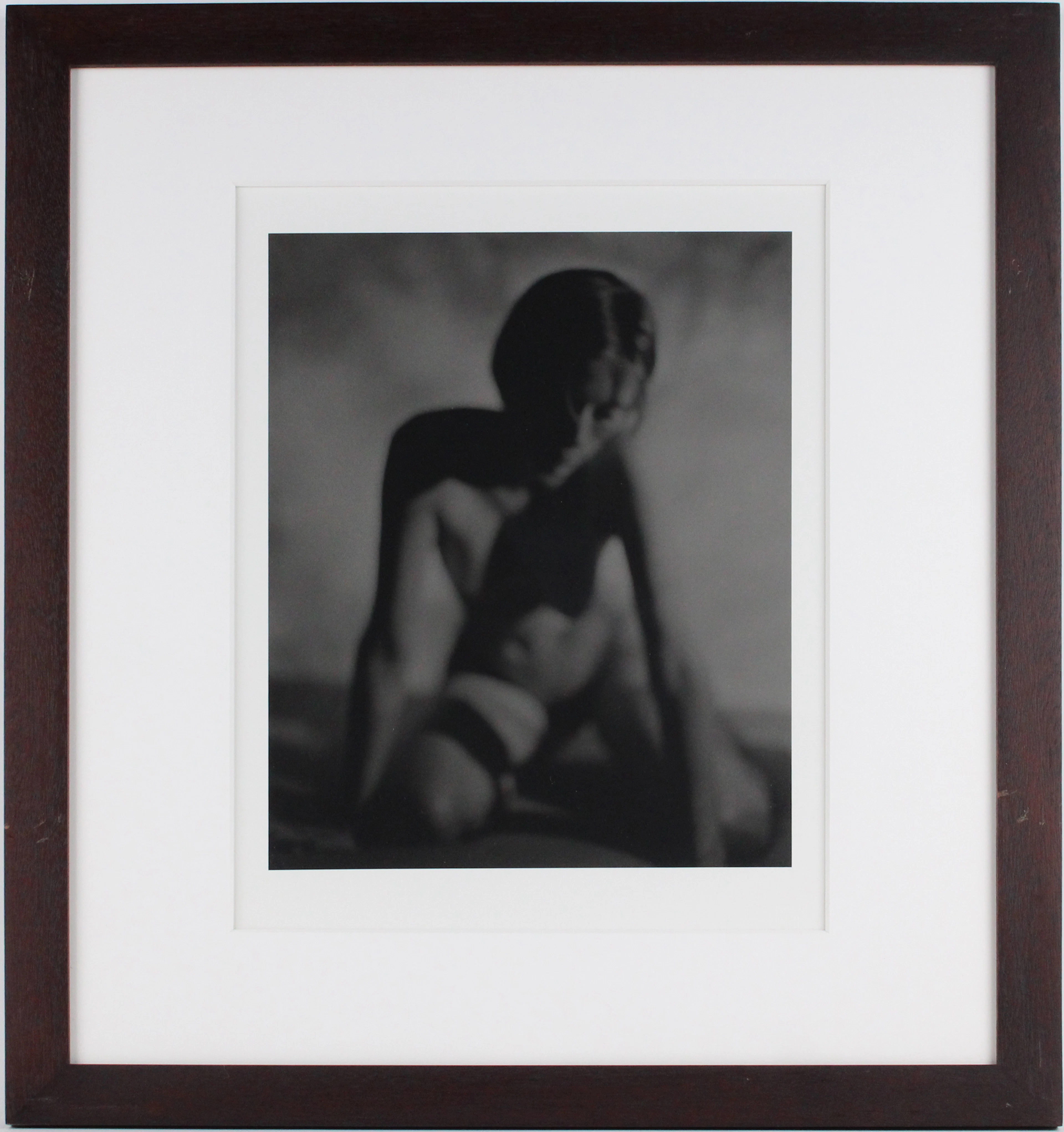 Philippe Pache, Swiss 1961-, Veronique, Gelatin Silver Print, Selenium Toned