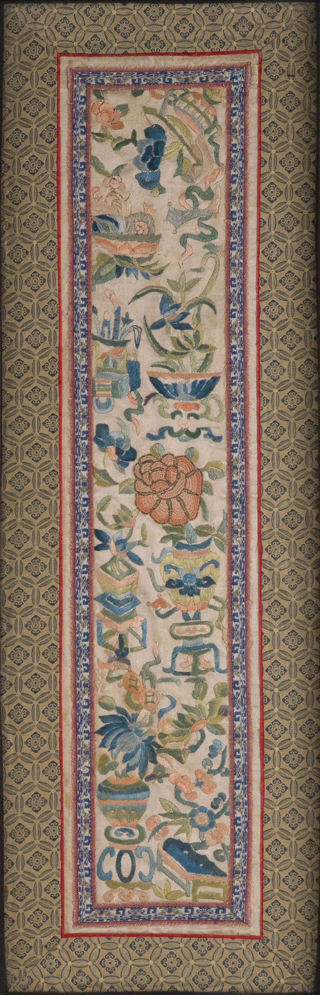 Chinese Embroidered Mandarin Sleeve