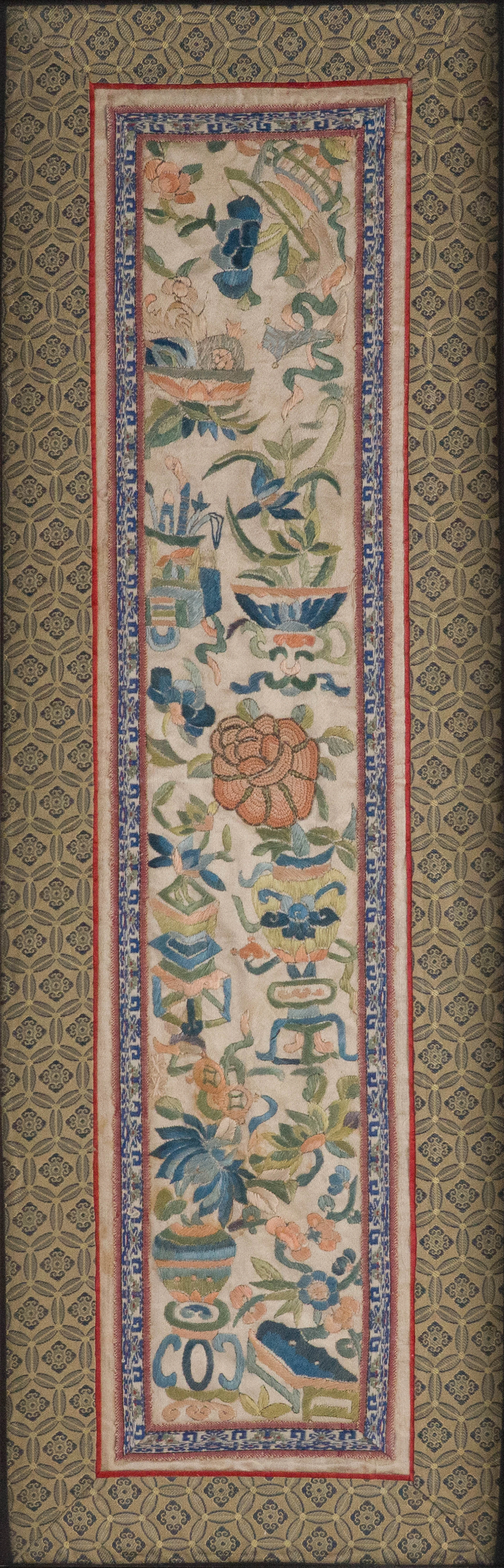 Chinese Embroidered Mandarin Sleeve