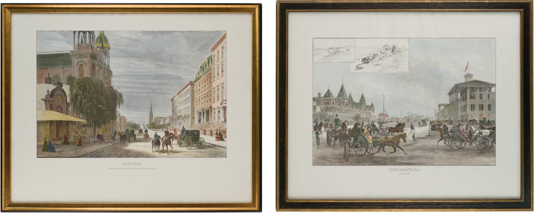 Two Street Scenes, Prints