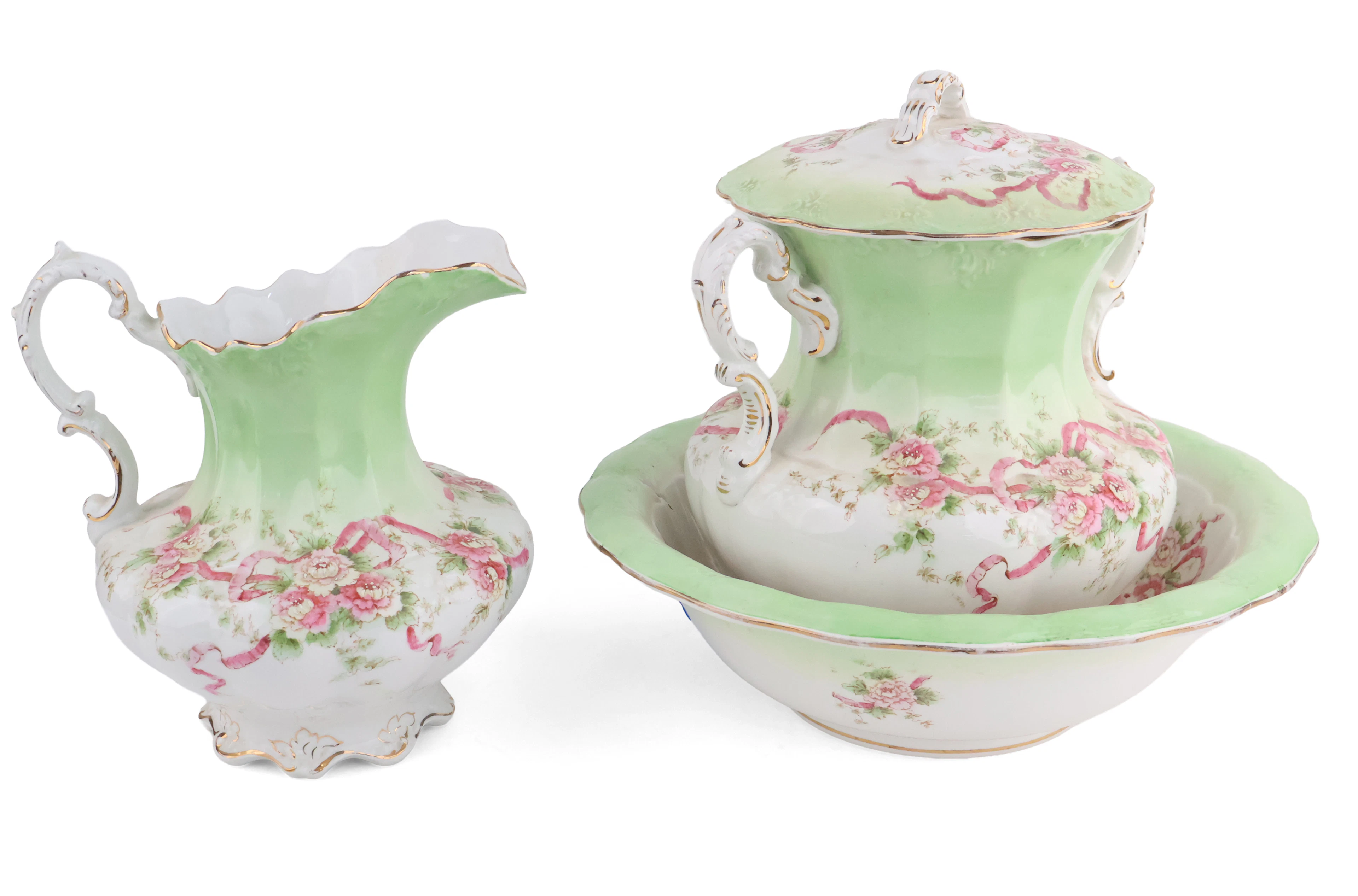 John Haddock & Sons Porcelain Wash Set