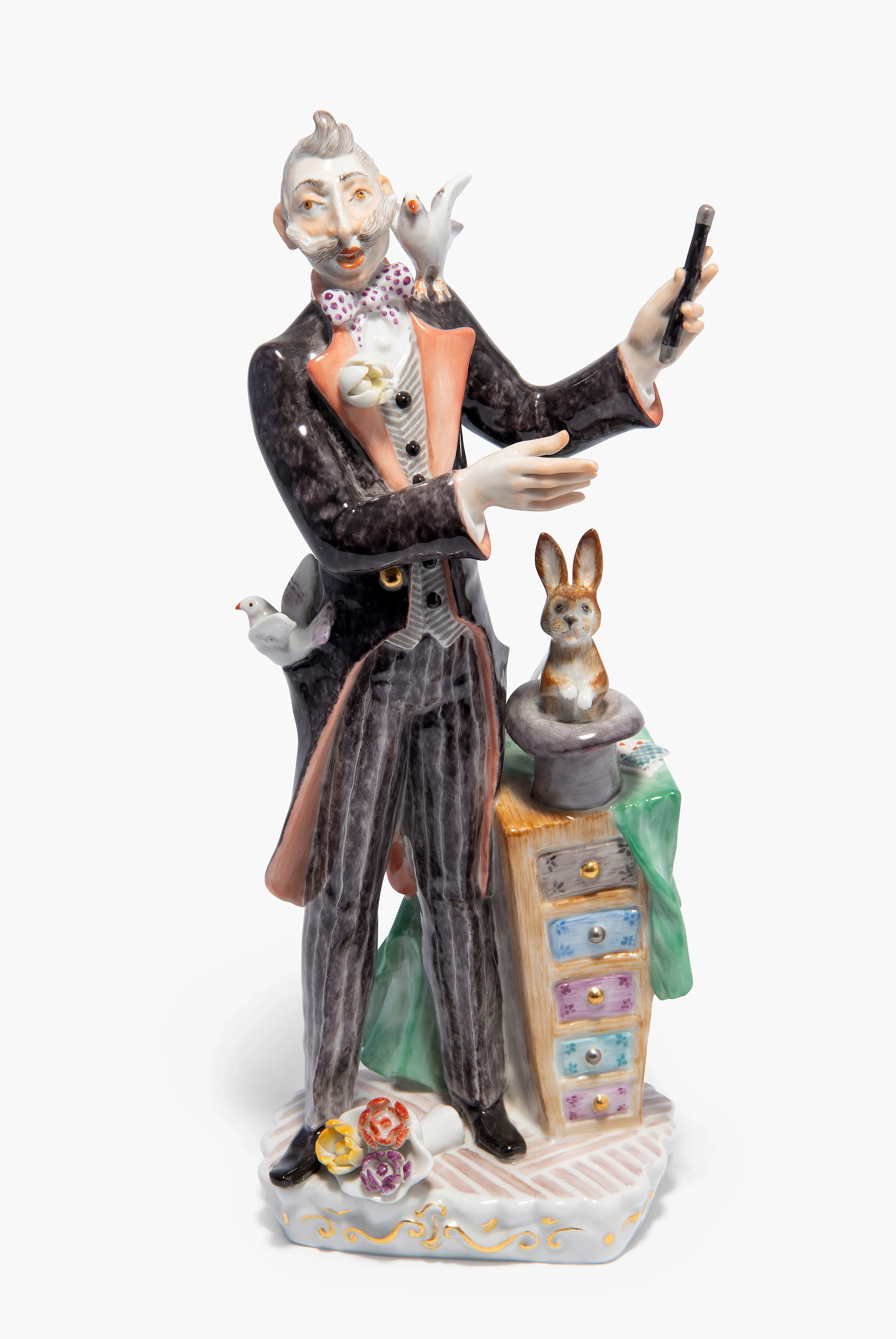 Meissen, Figur "Zirkus Zauberkünstler"
