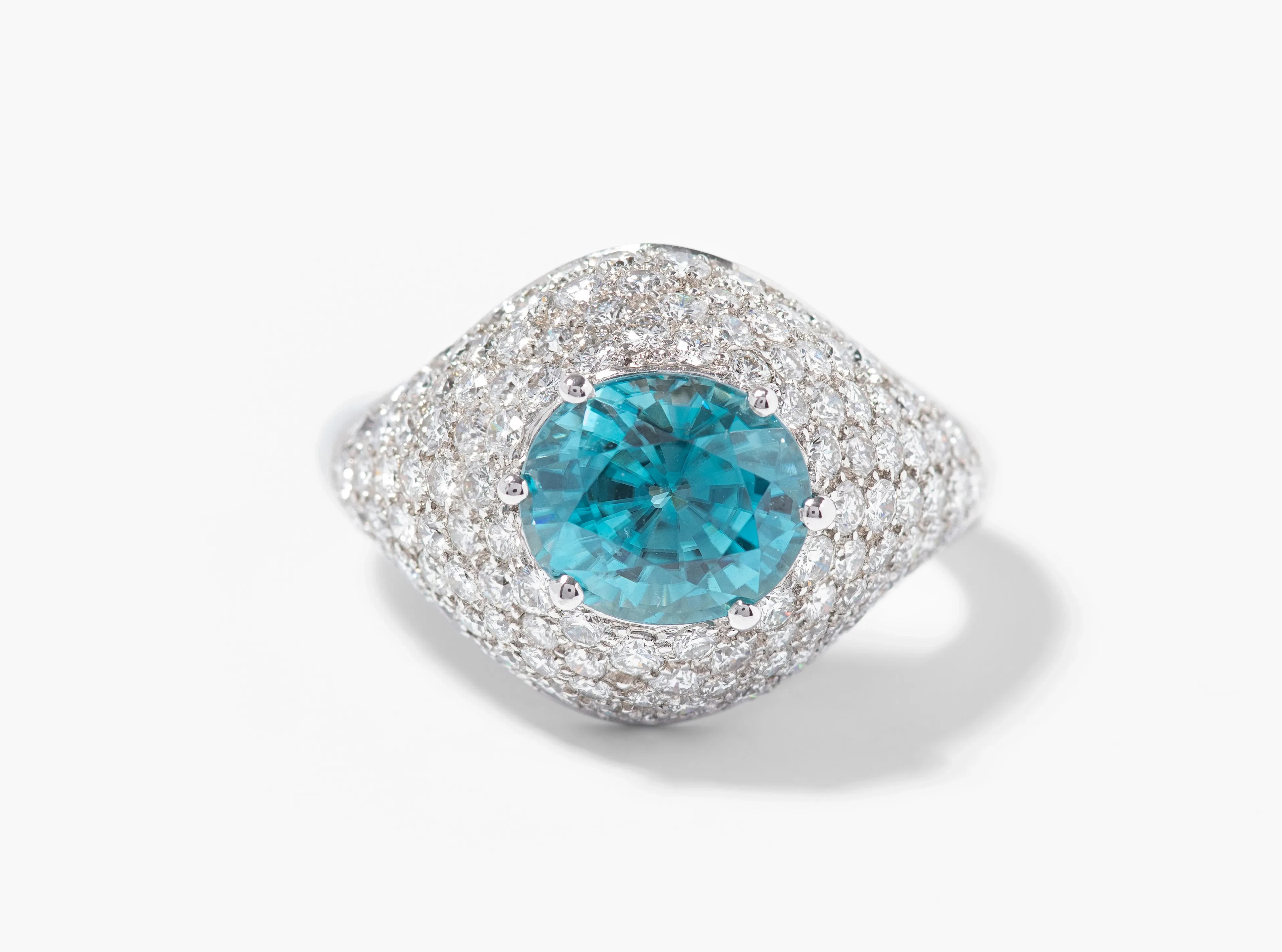 Zirkon-Brillant-Ring
