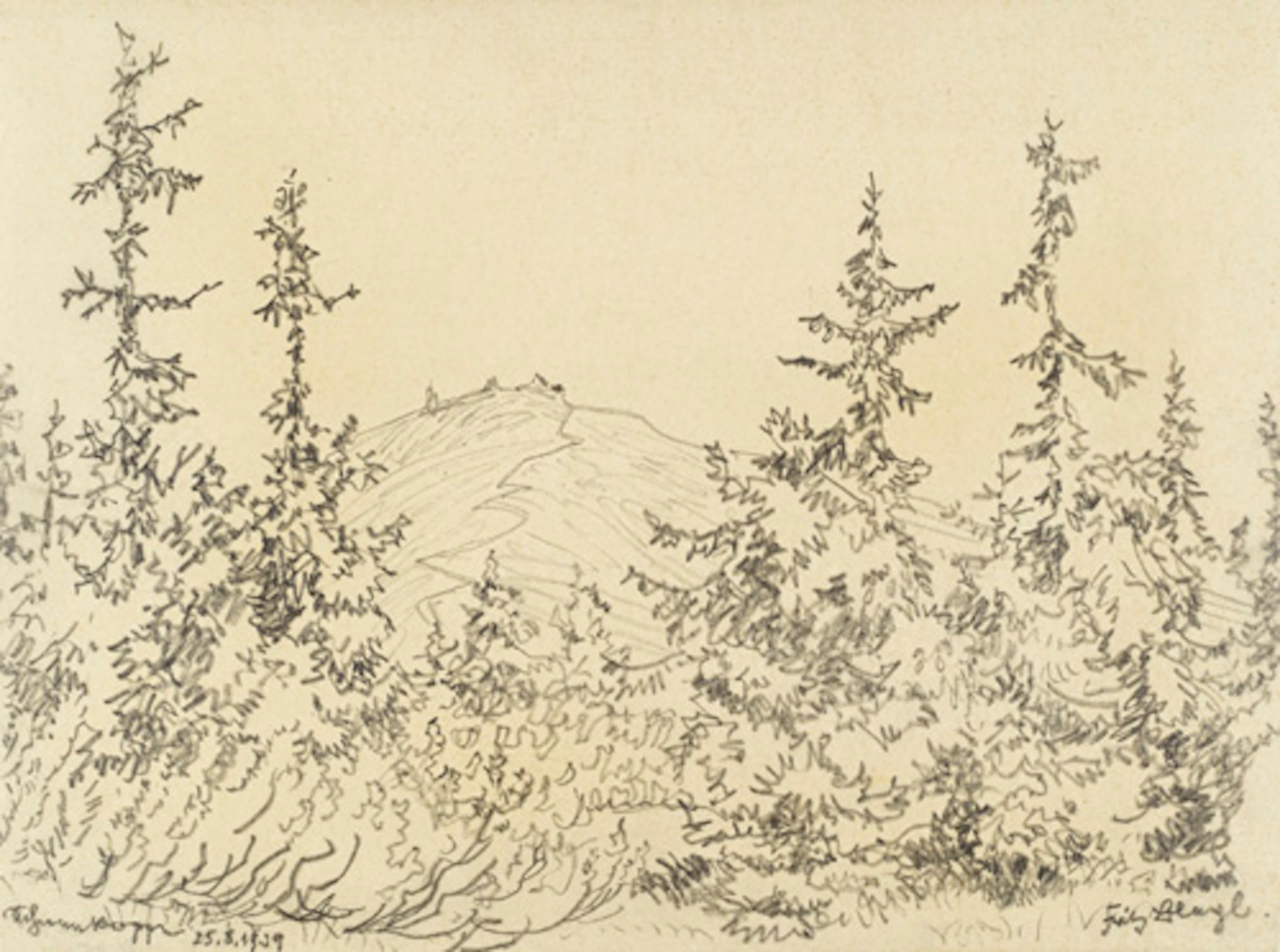 262 Fritz Bleyl "Schneekoppe". 1939.