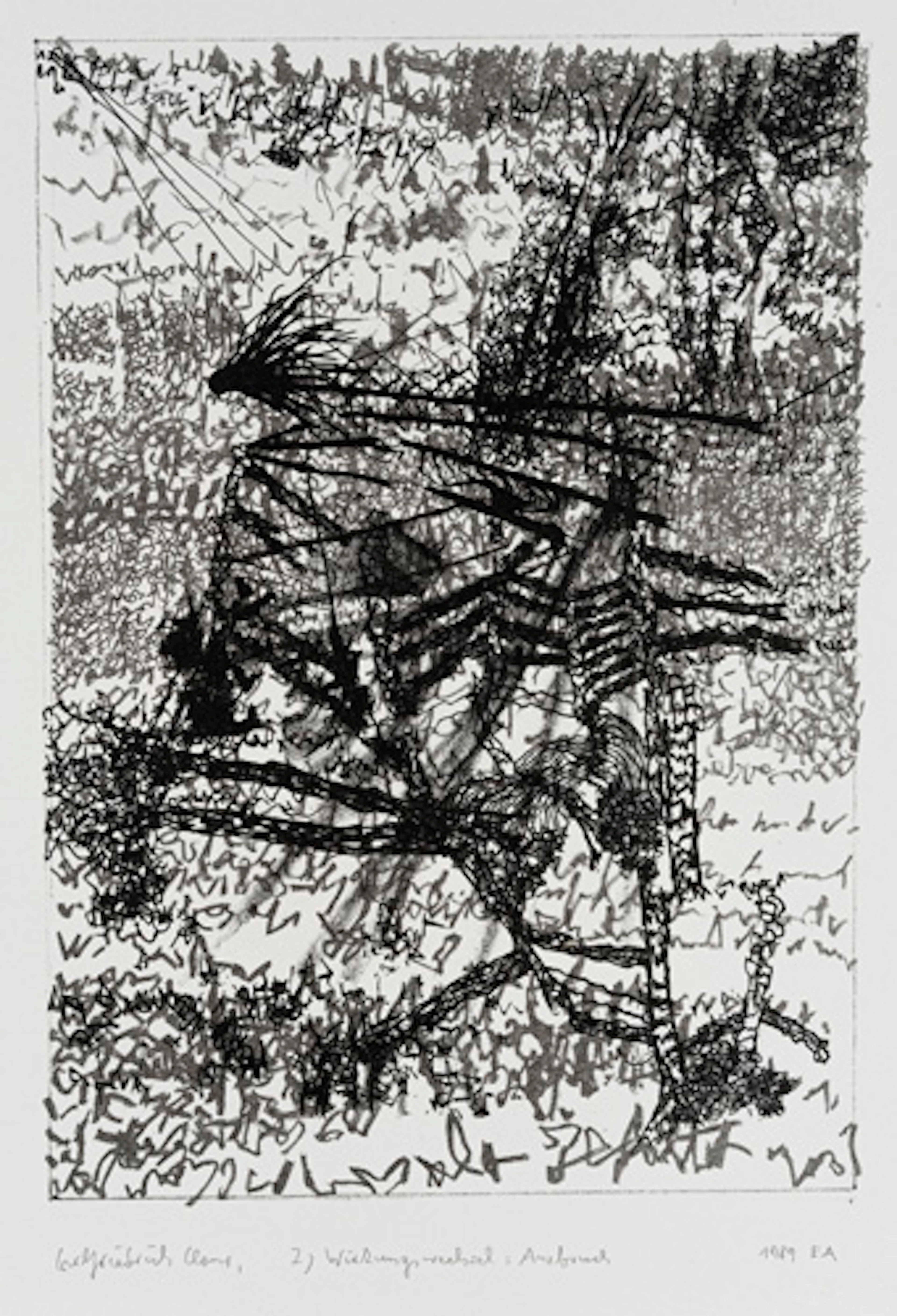 434 Carlfriedrich Claus "Wirkungswechsel: Ausbruch" / "Diskurs: unterschwelliger