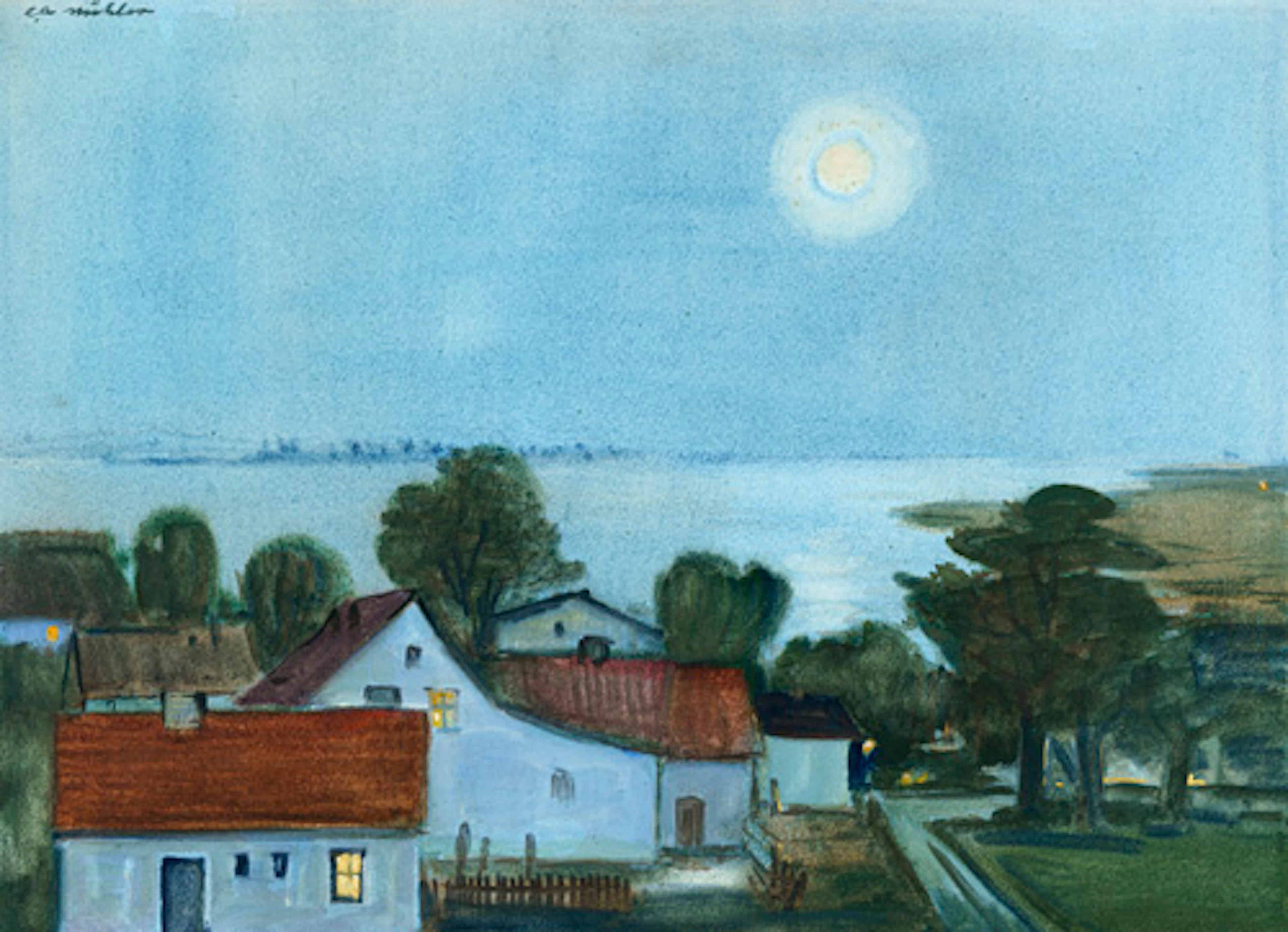 546 Ernst Alfred Mühler "Kloster (Hid d[ensee])". 1957.