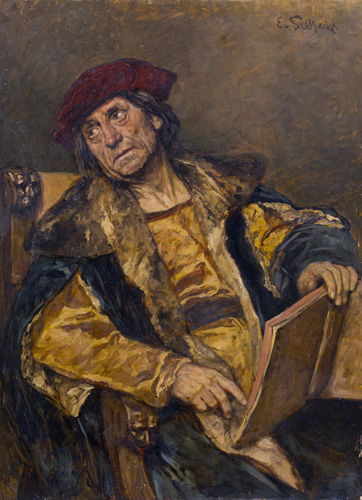008 Eudard Karl Franz von Gebhardt, Bildnis eines Kaufmanns in altdeutscher