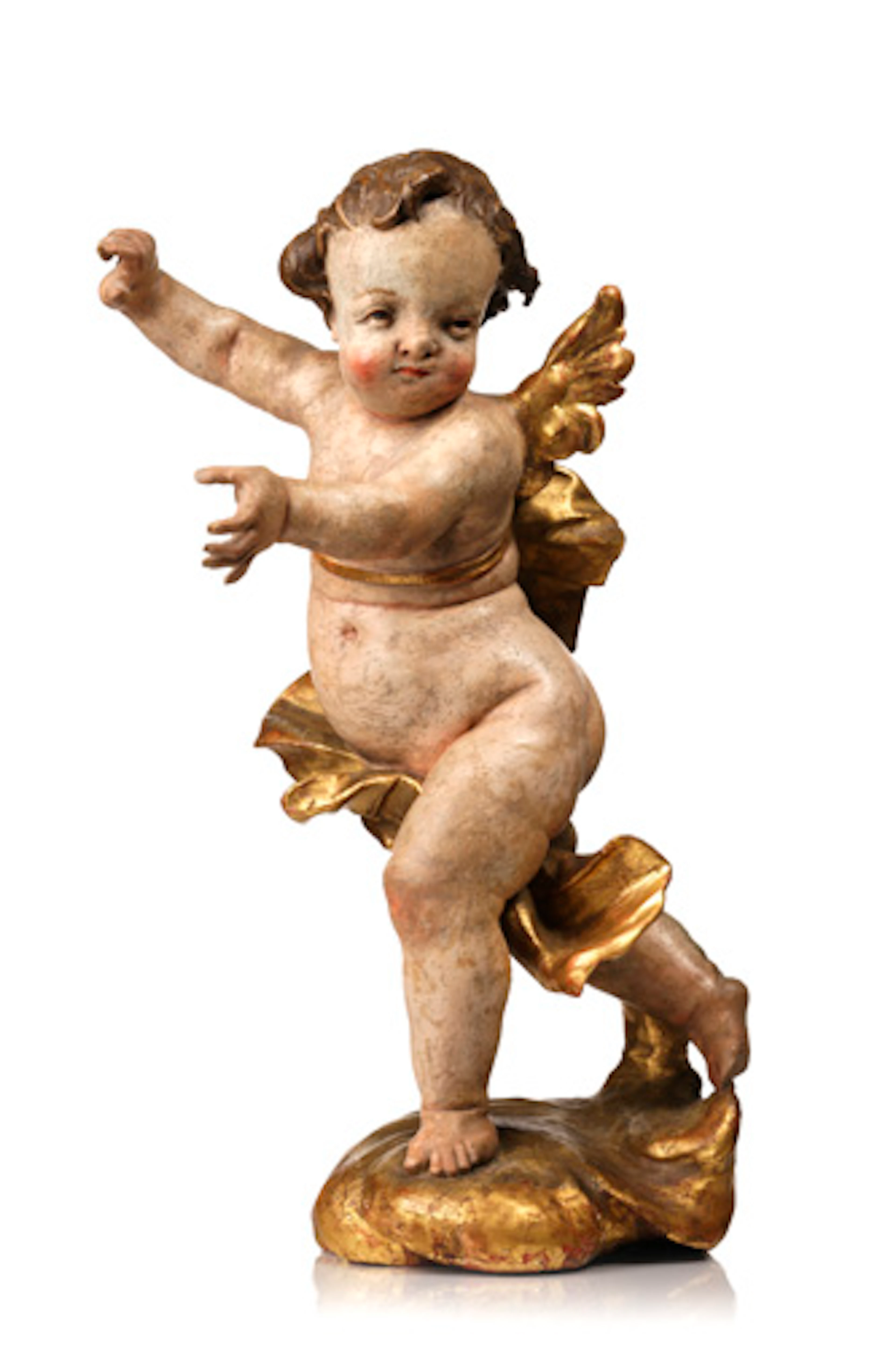 652 Putto. Süddeutsch oder alpenländisch. Wohl spätes 17. / frühes 18. Jh.