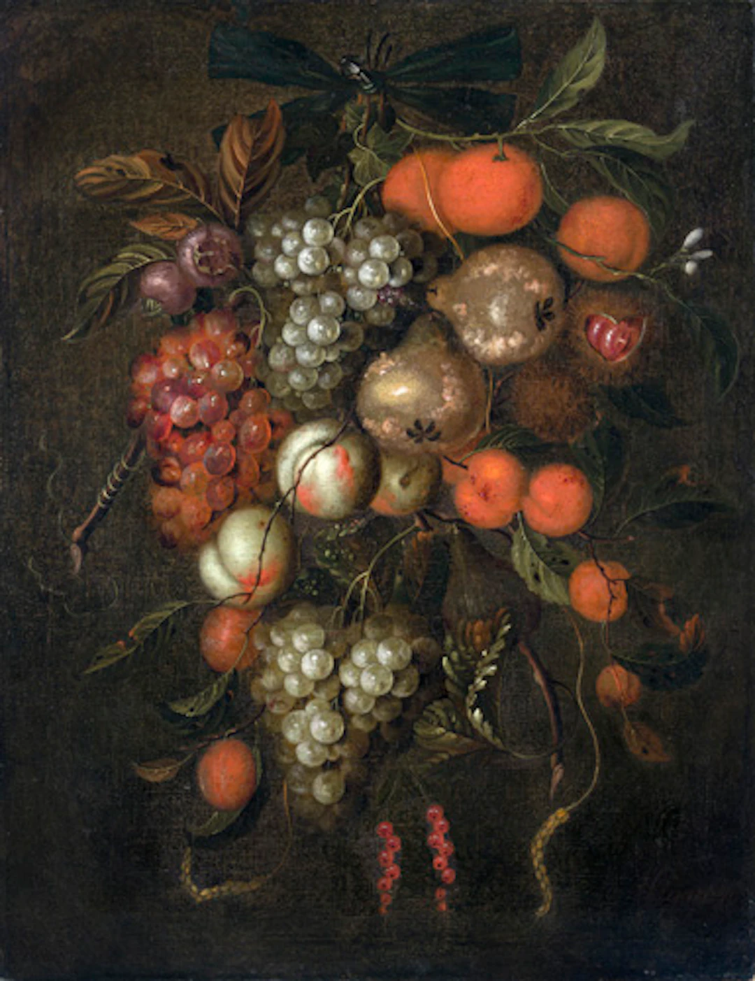 006 Jan Pauwel Gillemans d.Ä. (zugeschr.) "Feston mit Früchten". Um 1670.