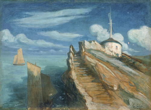 045 Ernst Gerhard "Helle Nacht". 1897.