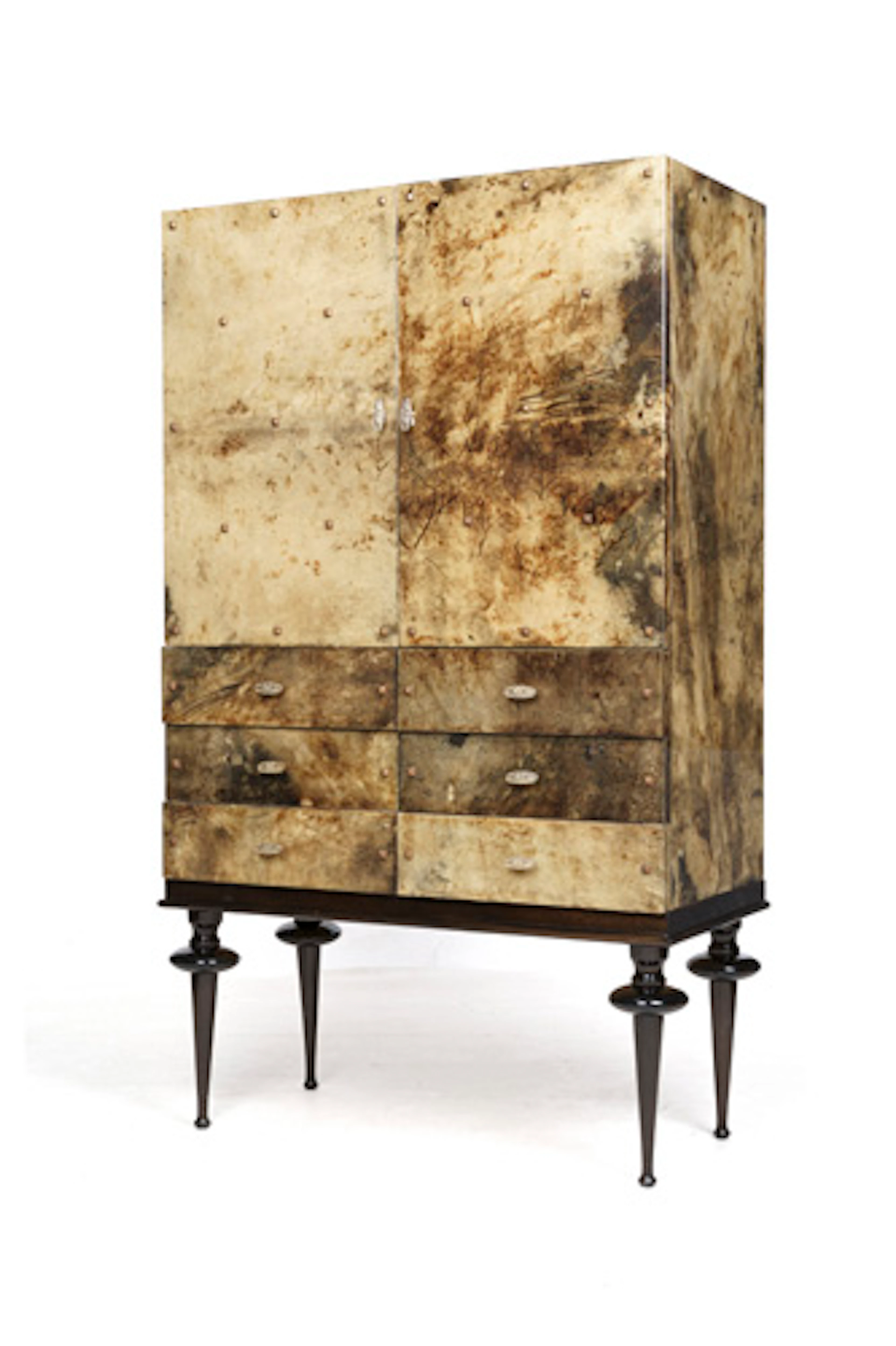 875 Barschrank "Modell 1263". Aldo Tura für TURA, Mailand. Späte 1950er/
