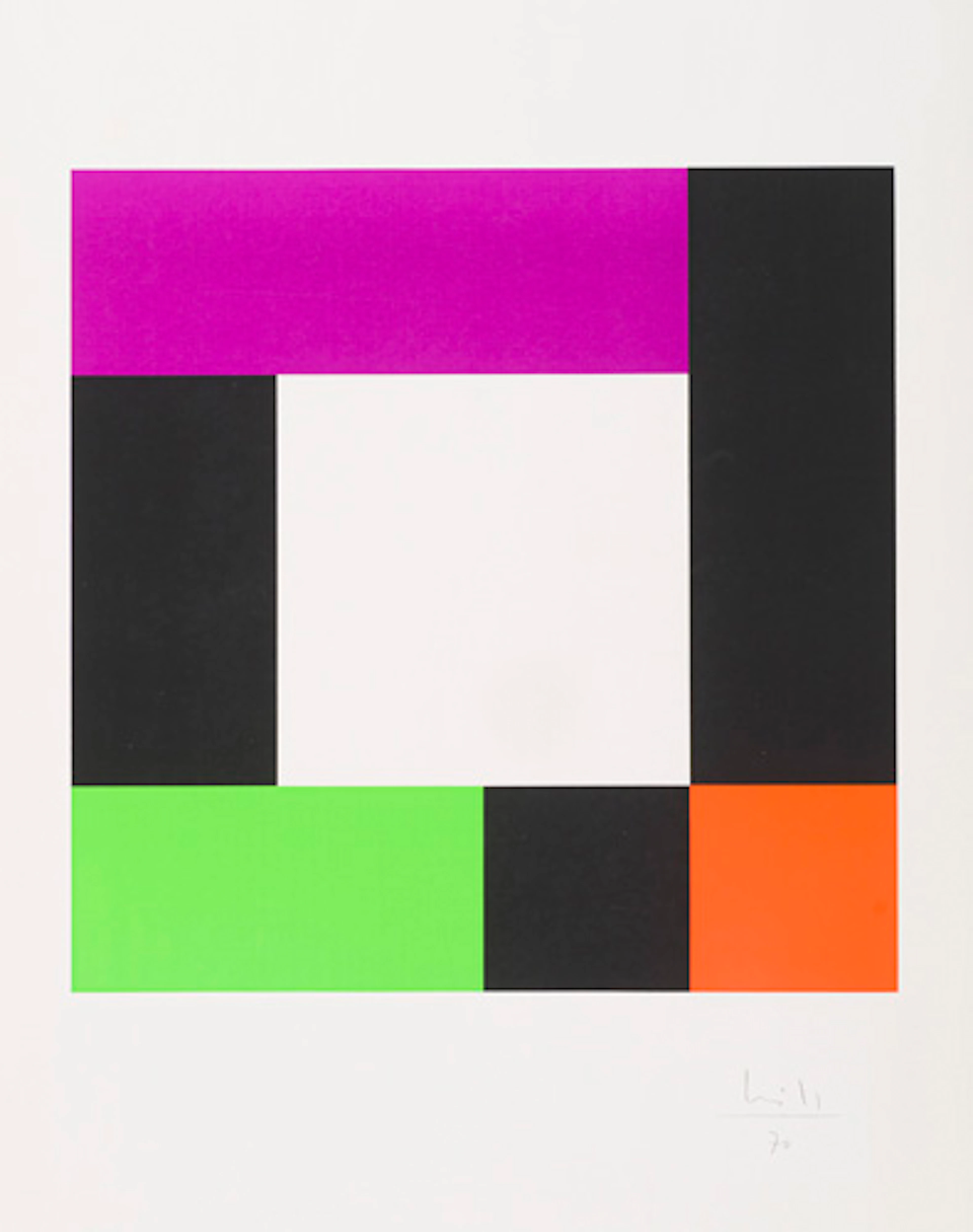429 Max Bill, Ohne Titel. 1970.