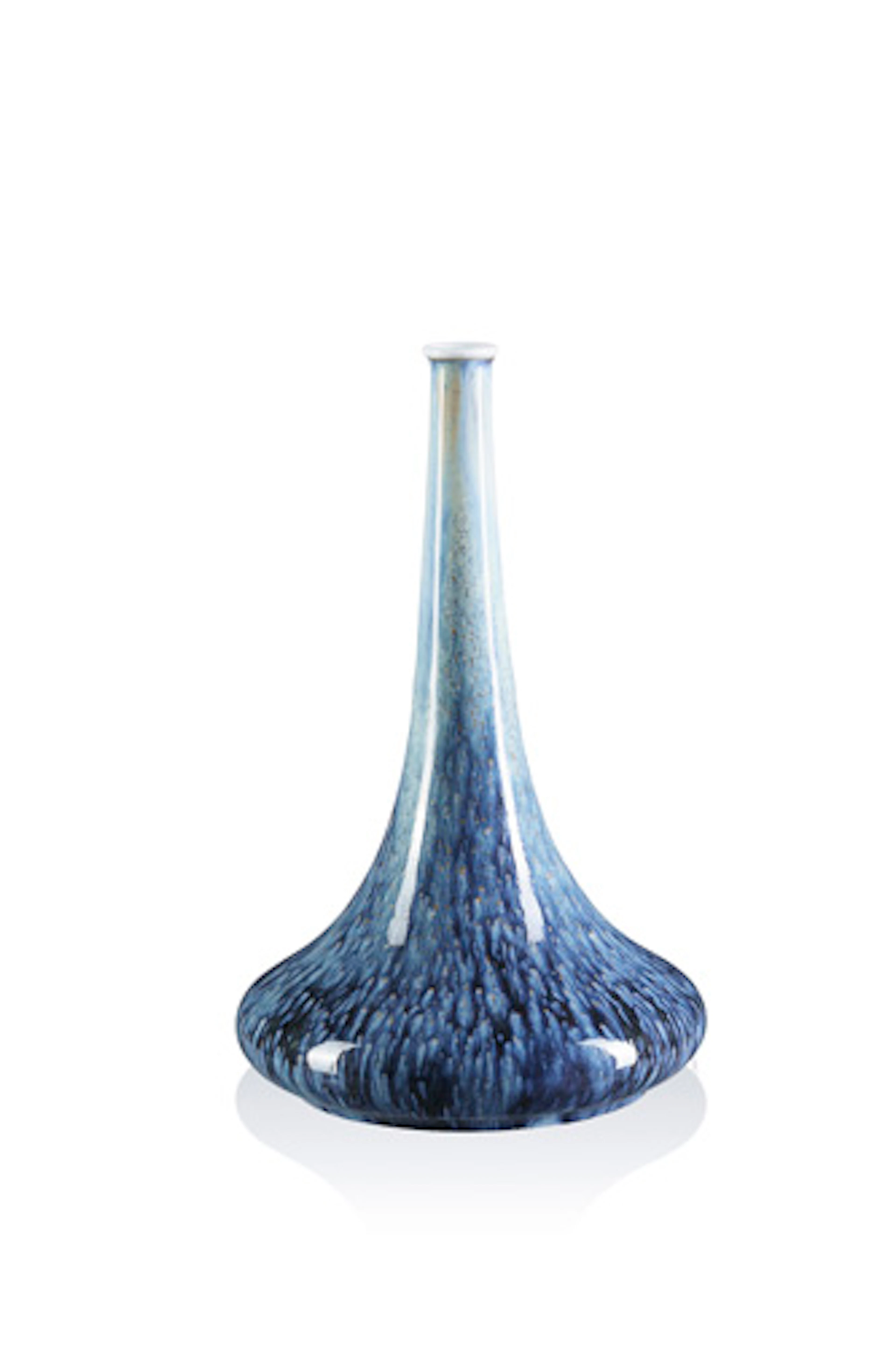 702 Seltene Soliflore mit Laufglasur. Rudolf Hentschel (Form und Dekor)