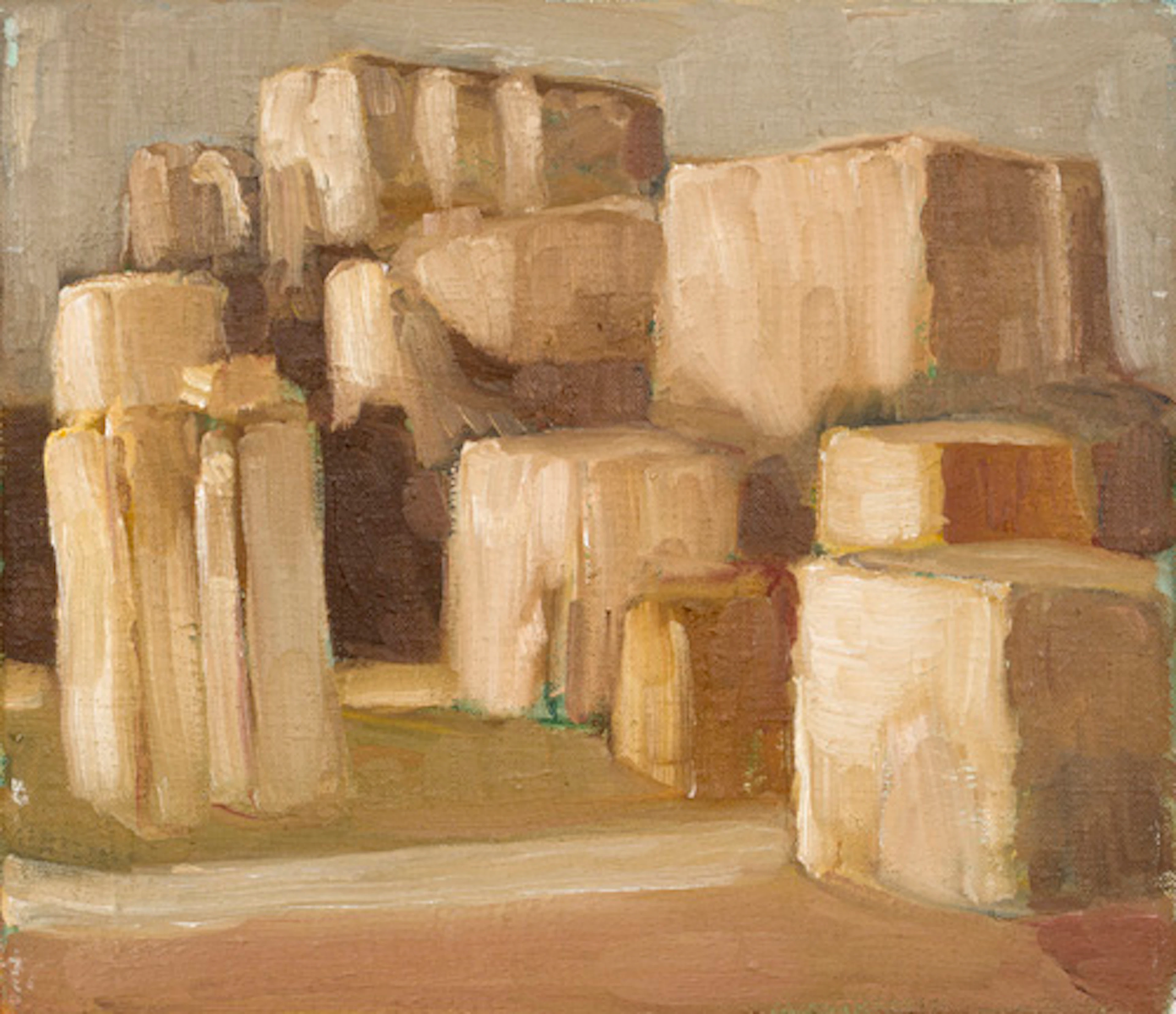 187 Herbert Naumann, Herbstlandschaft. 1987.