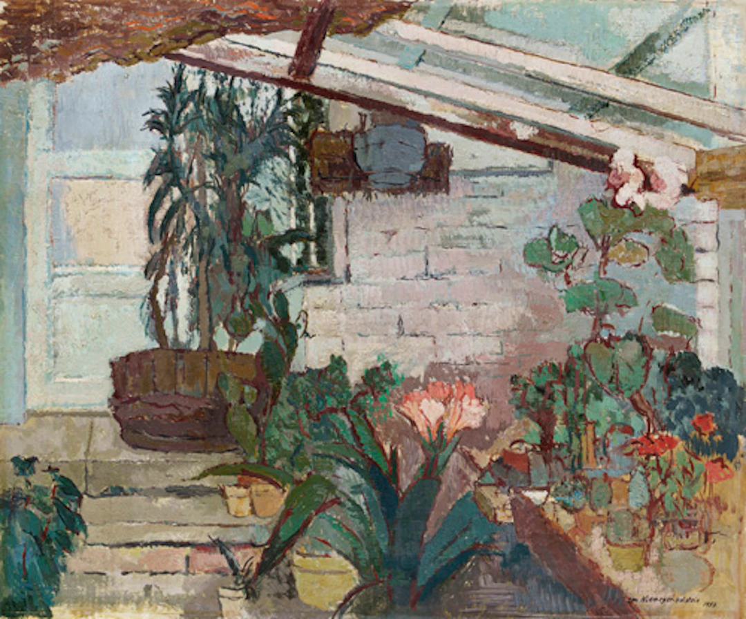 189 Otto Niemeyer-Holstein "Gewächshaus". 1953.