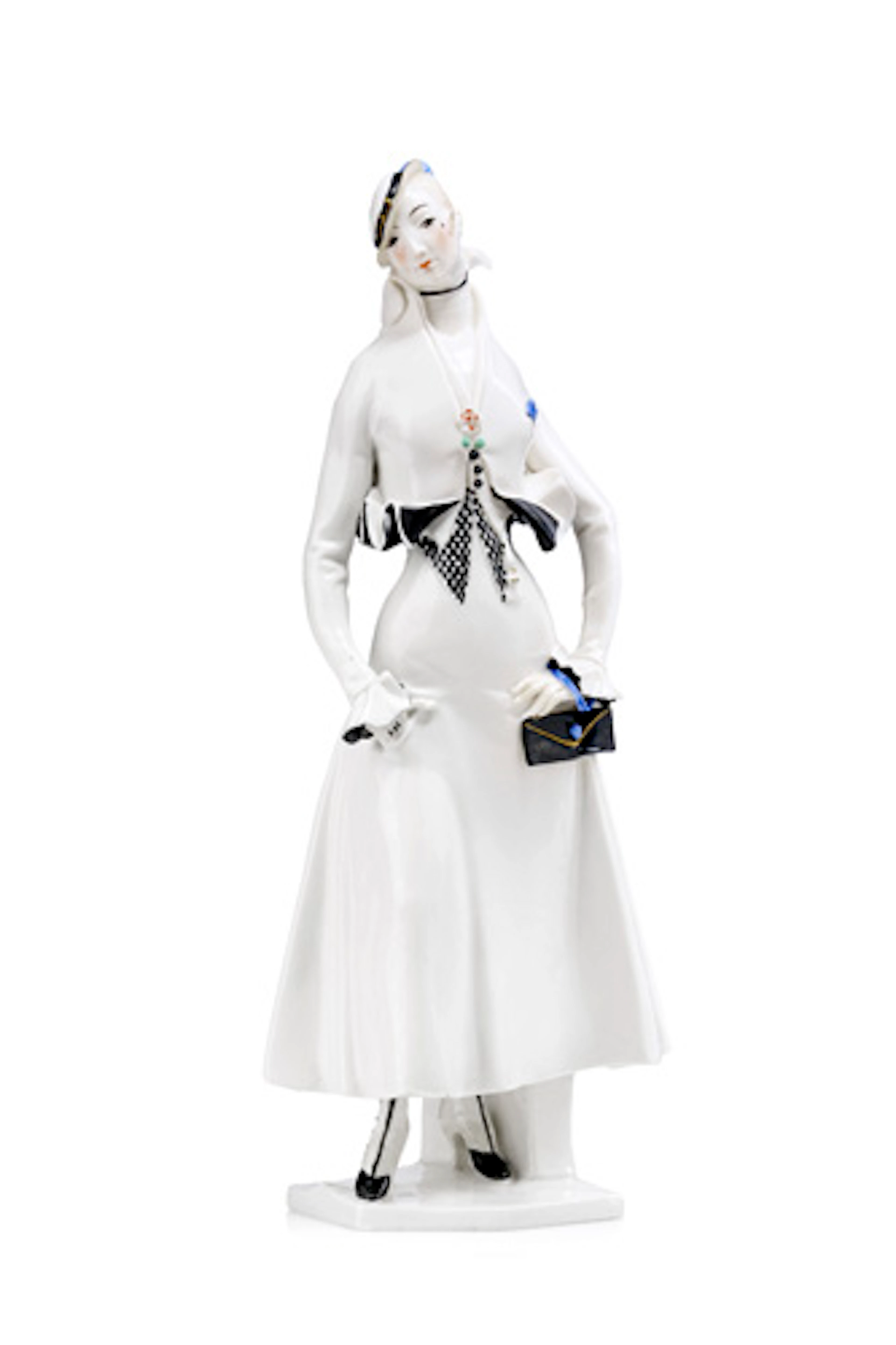 681 "Modedame". Paul Scheurich für Nymphenburg. 1916. Ausformungszeitraum