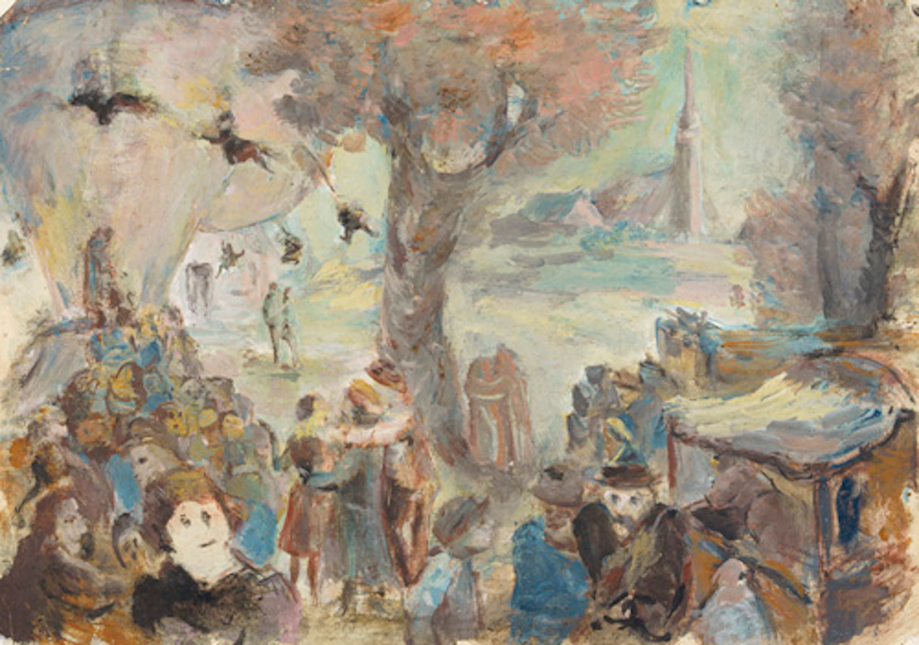 587 Armin Schulze "Rummel". Um 1945–1950.