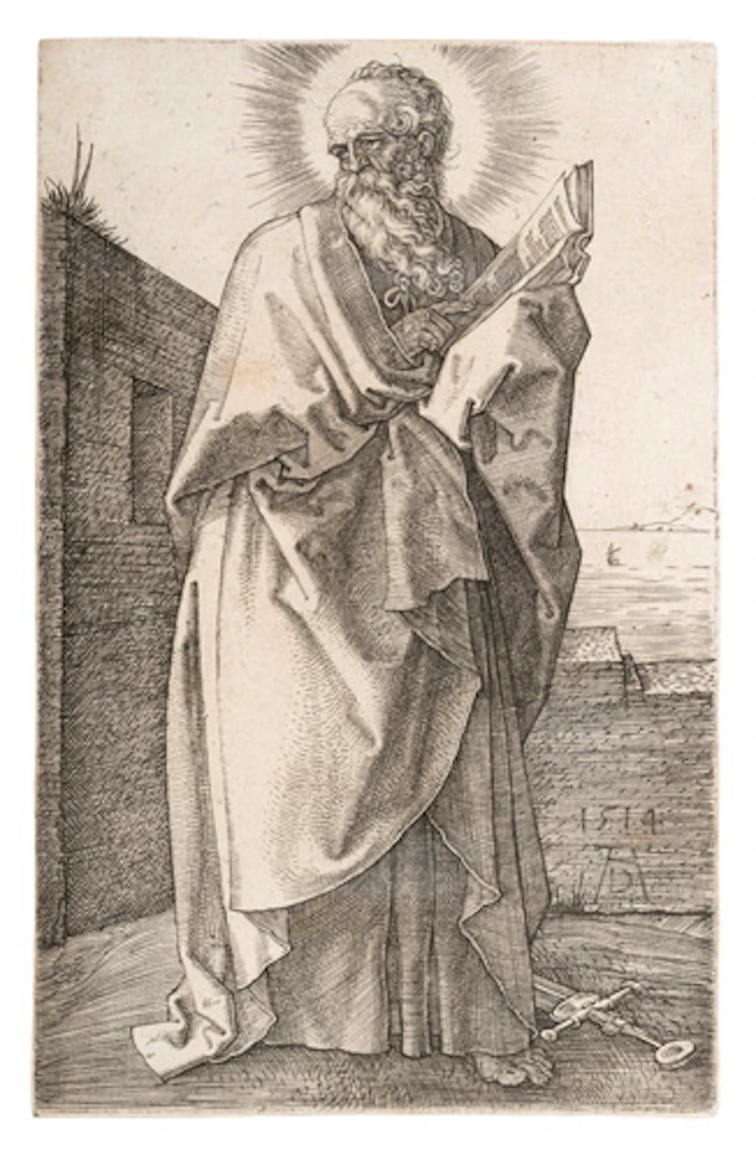 223 Albrecht Dürer "Der Apostel Paulus". 1514.
