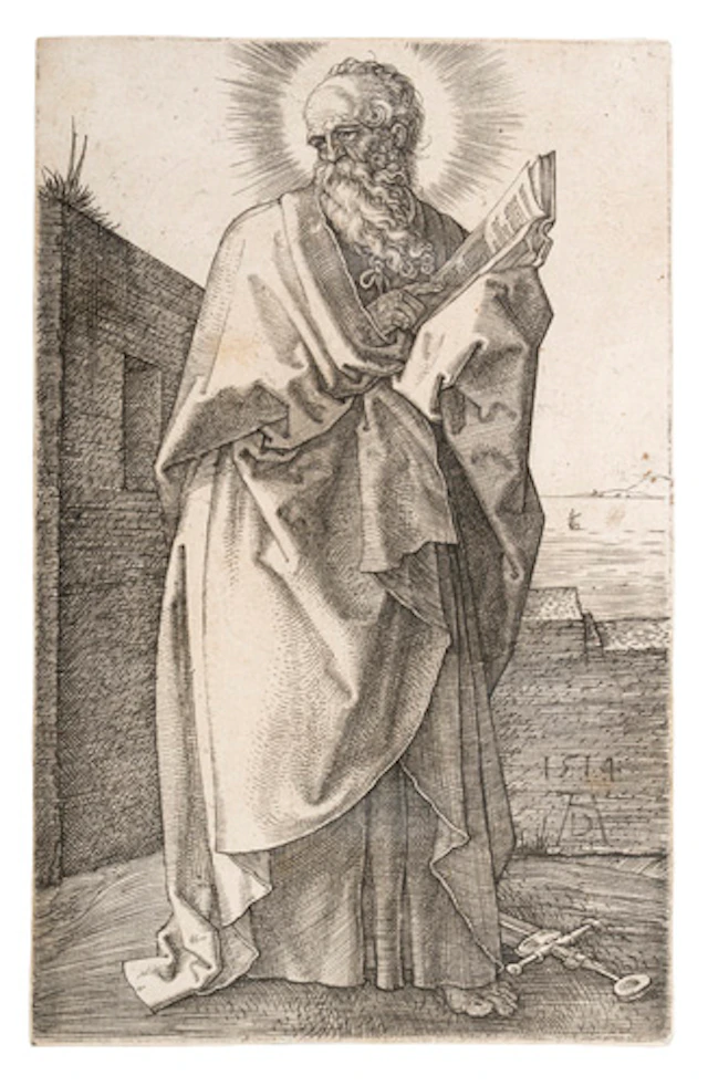 223 Albrecht Dürer "Der Apostel Paulus". 1514.