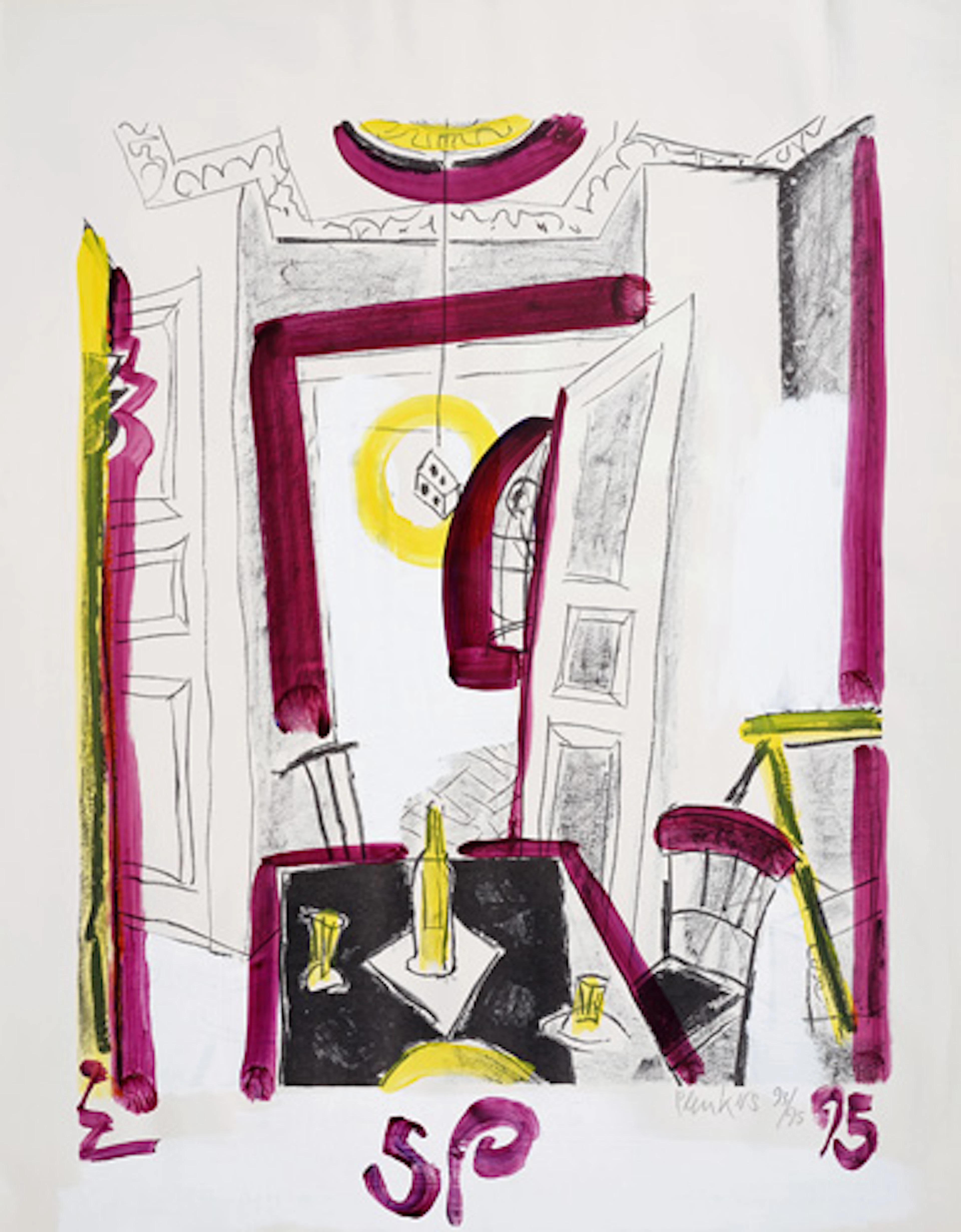 555 Stefan Plenkers, Interieur. 1993 -1995.